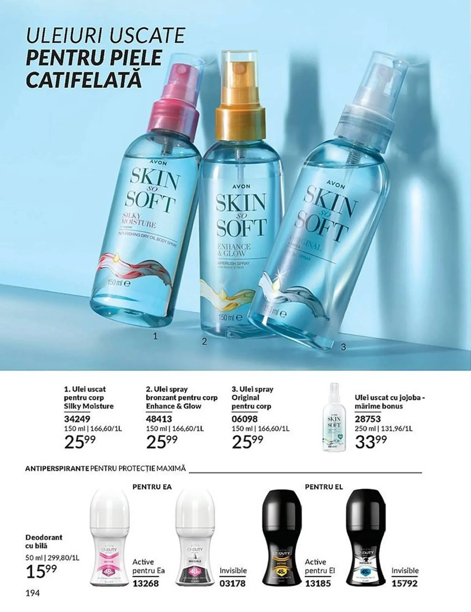 Catalog Catalog Avon de la 3 noiembrie până la 30 noiembrie 2025 - Revista Pagina 192