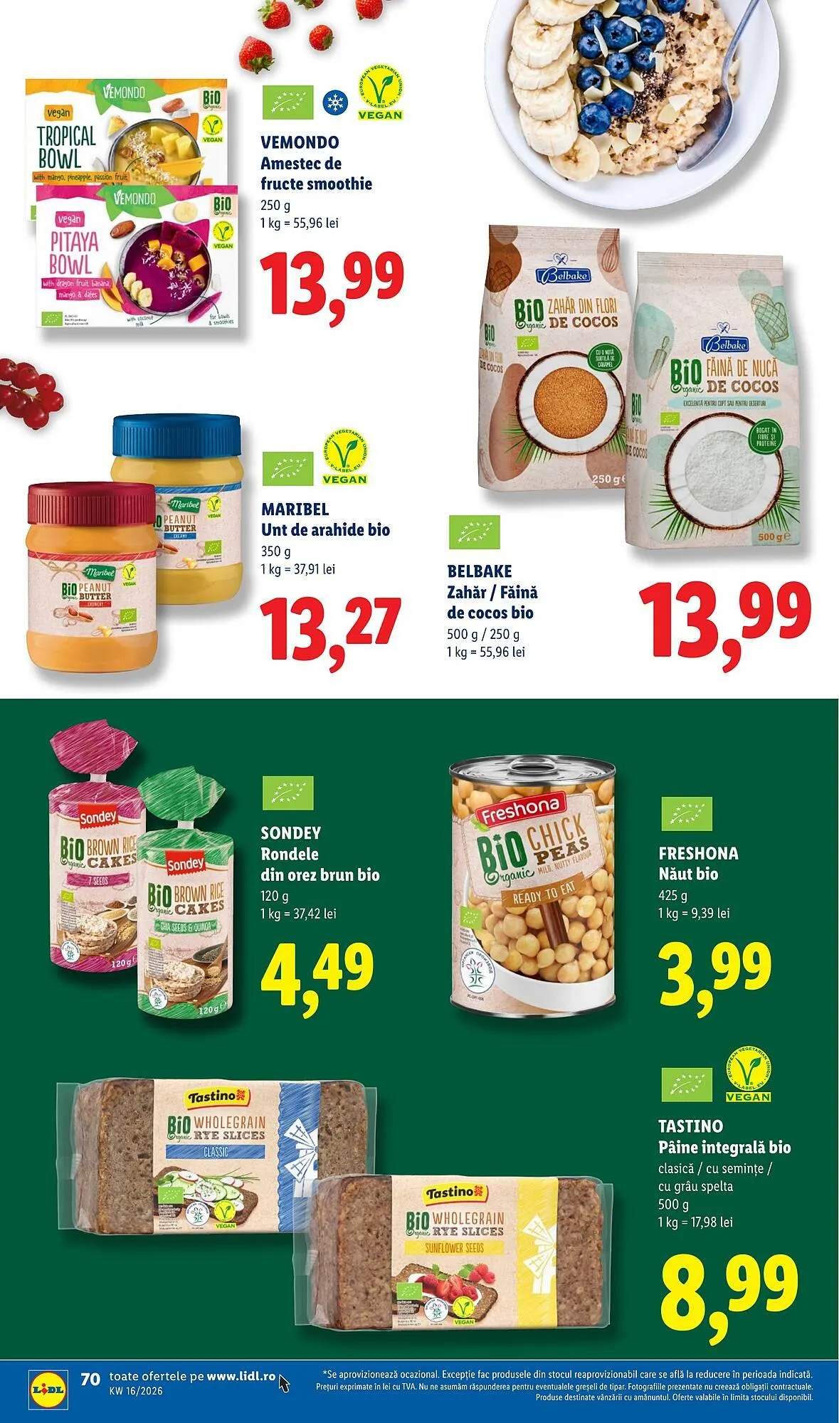 Catalog Catalog Lidl de la 14 aprilie până la 19 aprilie 2026 - Revista Pagina 70