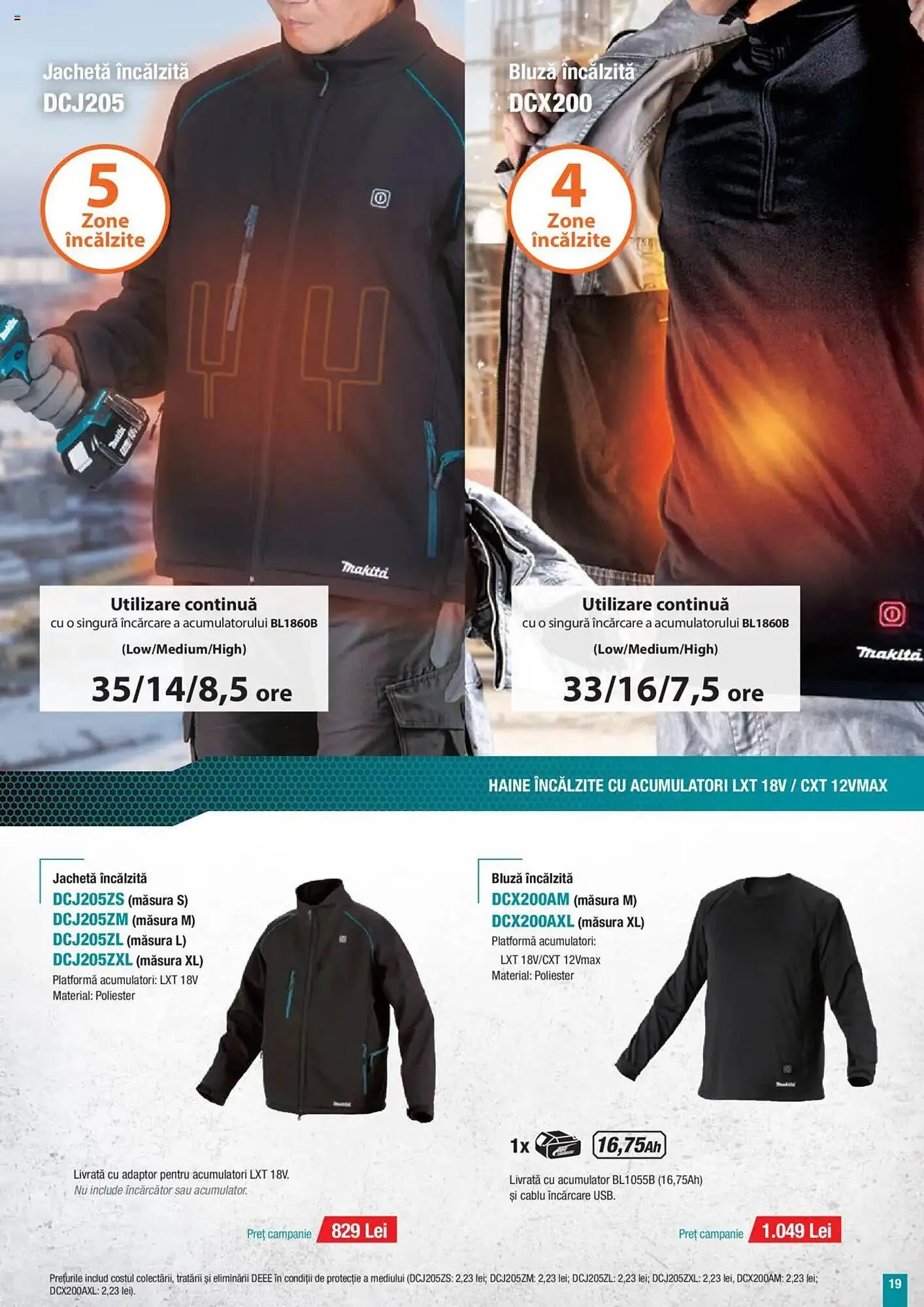 Catalog Catalog Makita de la 8 ianuarie până la 31 martie 2025 - Revista Pagina 19