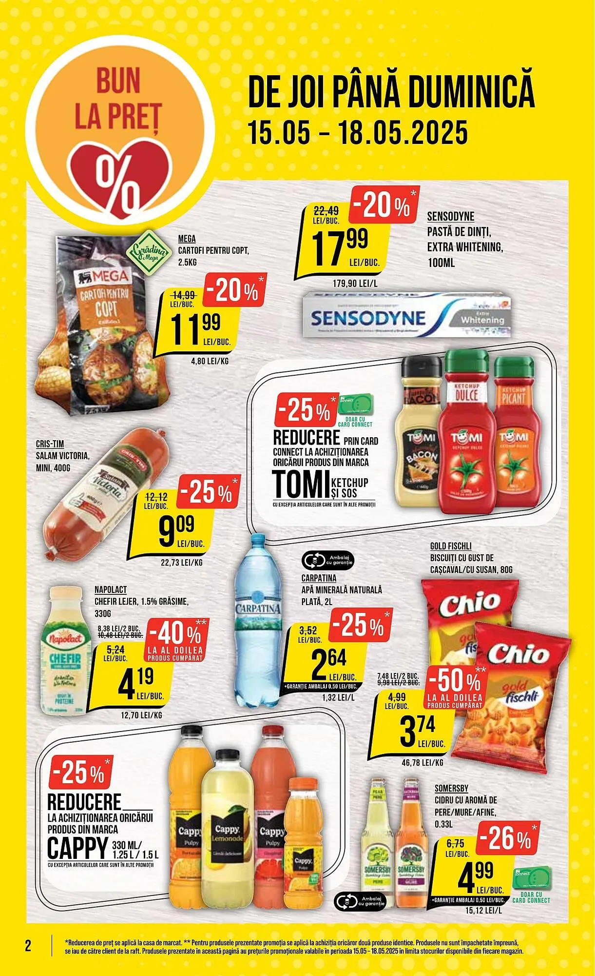 Catalog Catalog Mega Image de la 15 mai până la 21 mai 2025 - Revista Pagina 2