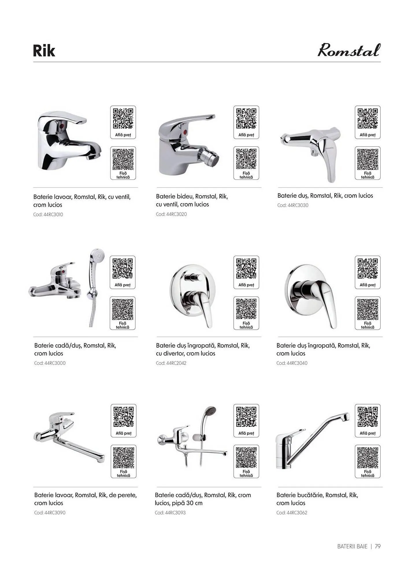 Catalog Catalog Romstal de la 1 aprilie până la 31 decembrie 2026 - Revista Pagina 79