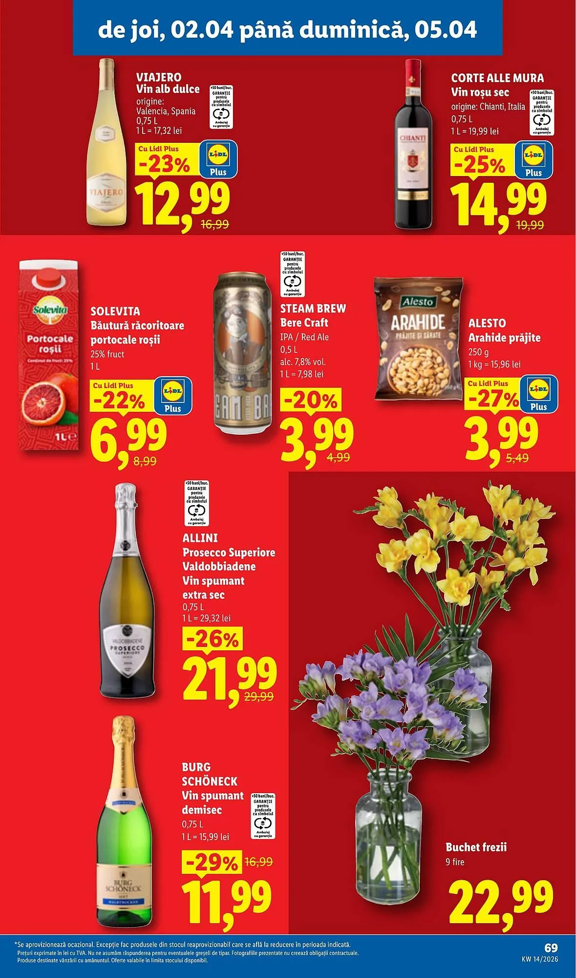 Catalog Catalog Lidl de la 30 martie până la 5 aprilie 2026 - Revista Pagina 69