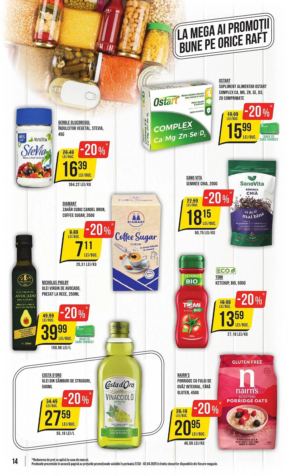 Catalog Catalog Mega Image de la 27 martie până la 2 aprilie 2025 - Revista Pagina 14