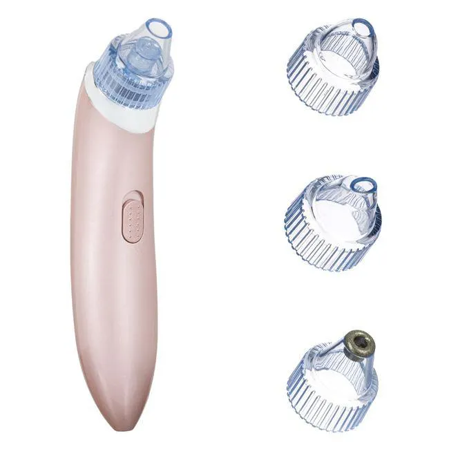 Aparat pentru Curatarea Porilor Pore Cleaner Roz Auriu cu 4 Capete