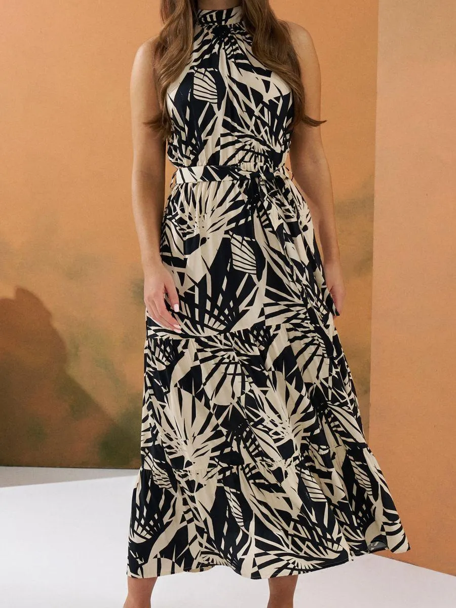 Rochie midi din viscoză