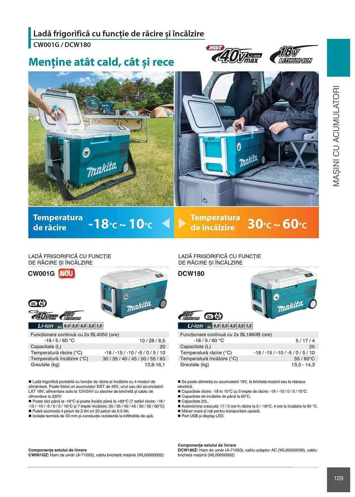 Catalog Makita catalog de la 1 ianuarie până la 31 decembrie 2023 - Revista Pagina 129