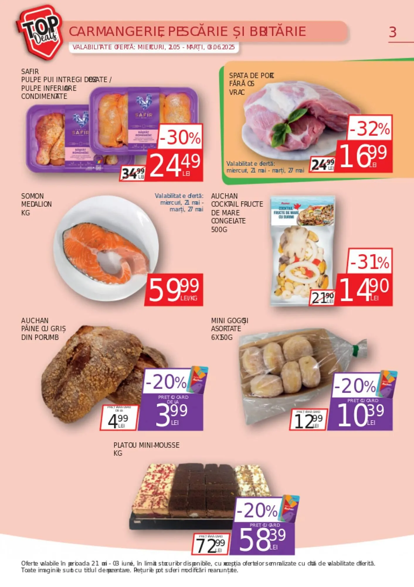 Catalog Catalog Auchan de la 21 mai până la 3 iunie 2025 - Revista Pagina 3