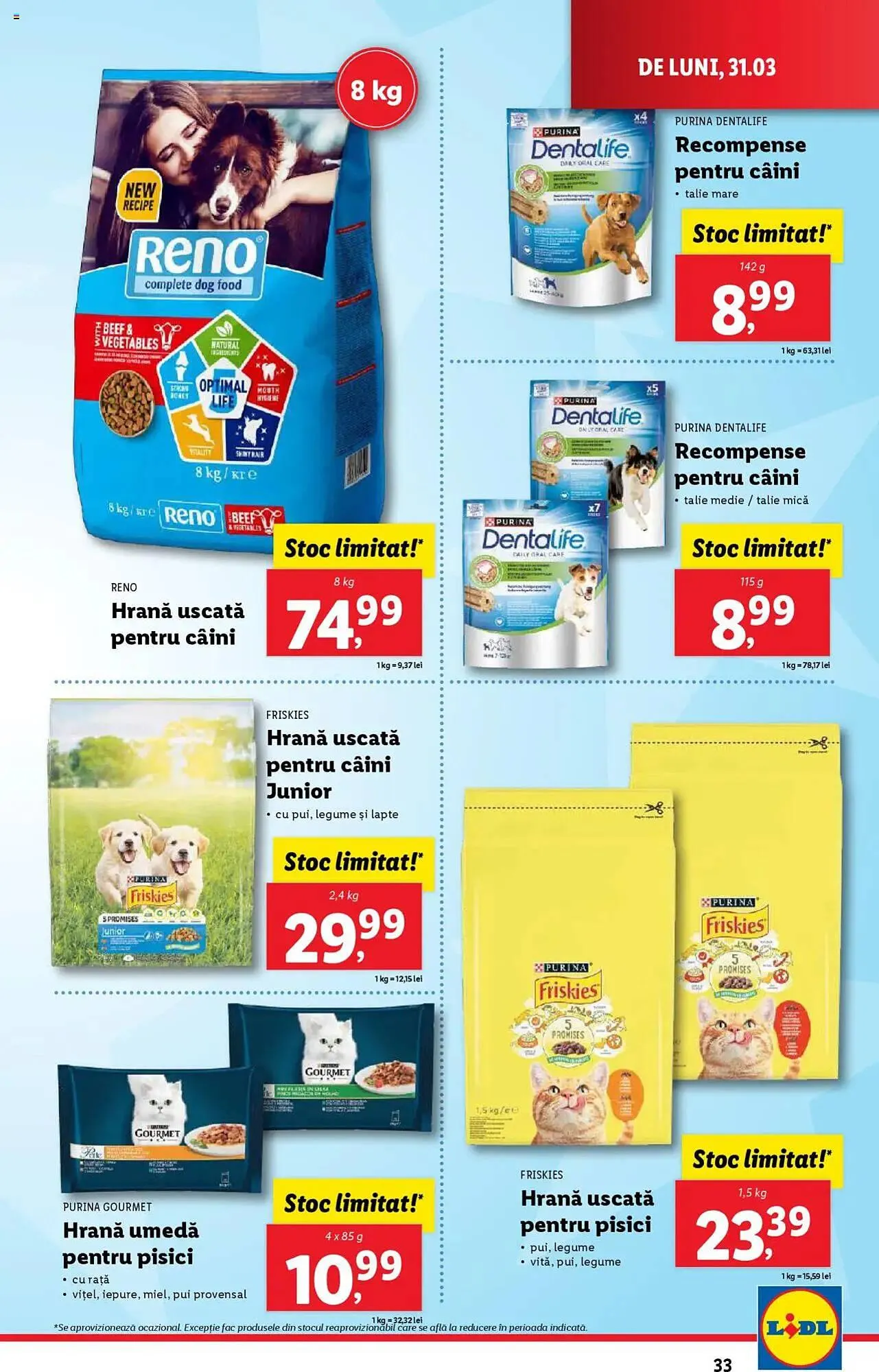 Catalog Catalog Lidl de la 31 martie până la 6 aprilie 2025 - Revista Pagina 33