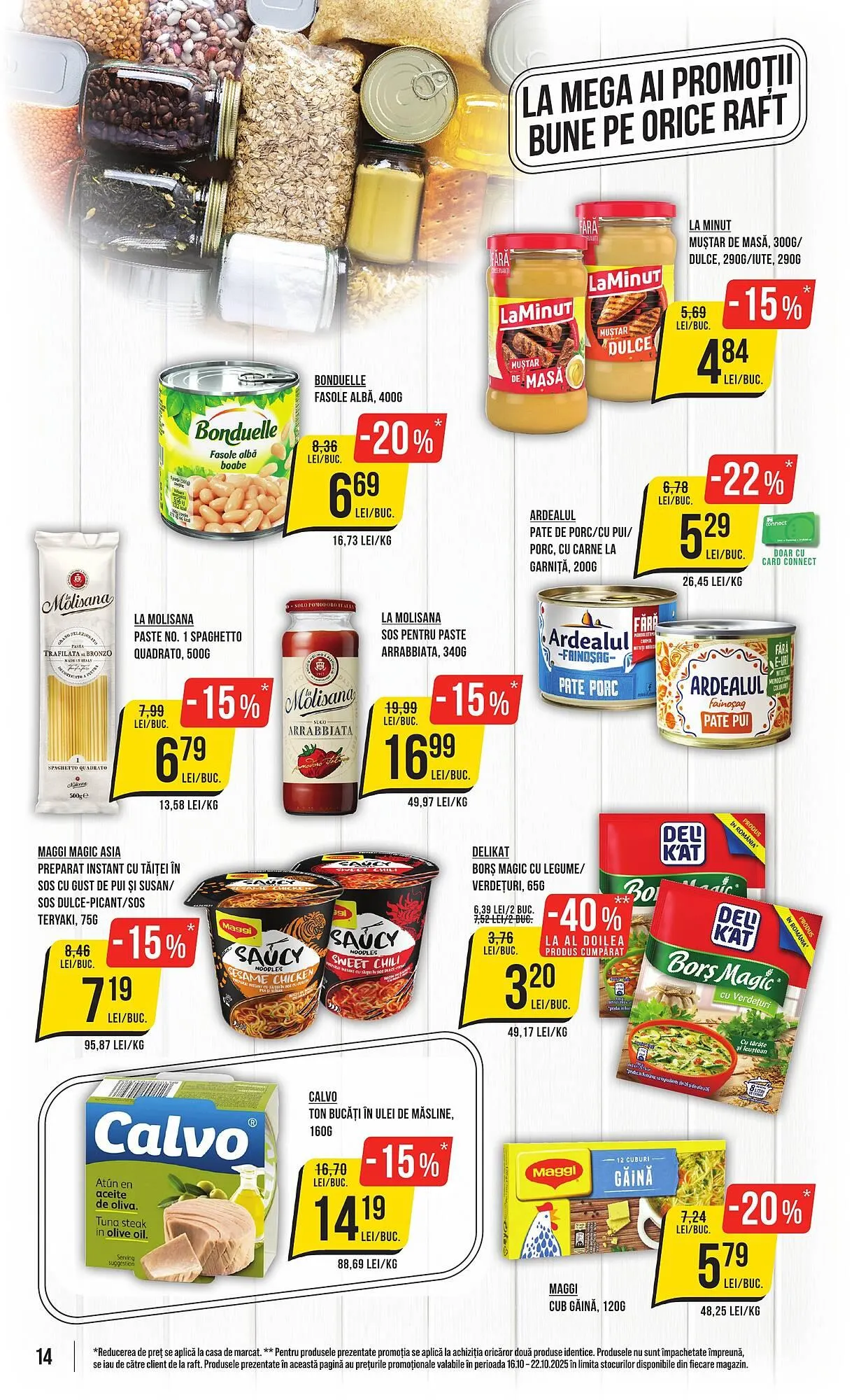 Catalog Catalog Mega Image de la 16 octombrie până la 22 octombrie 2025 - Revista Pagina 14