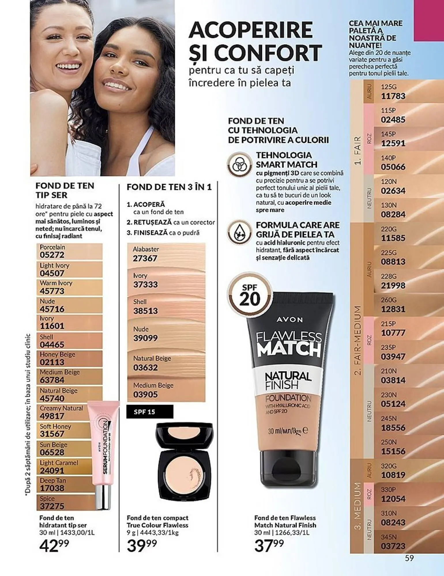 Catalog Avon catalog de la 1 septembrie până la 30 septembrie 2023 - Revista Pagina 59