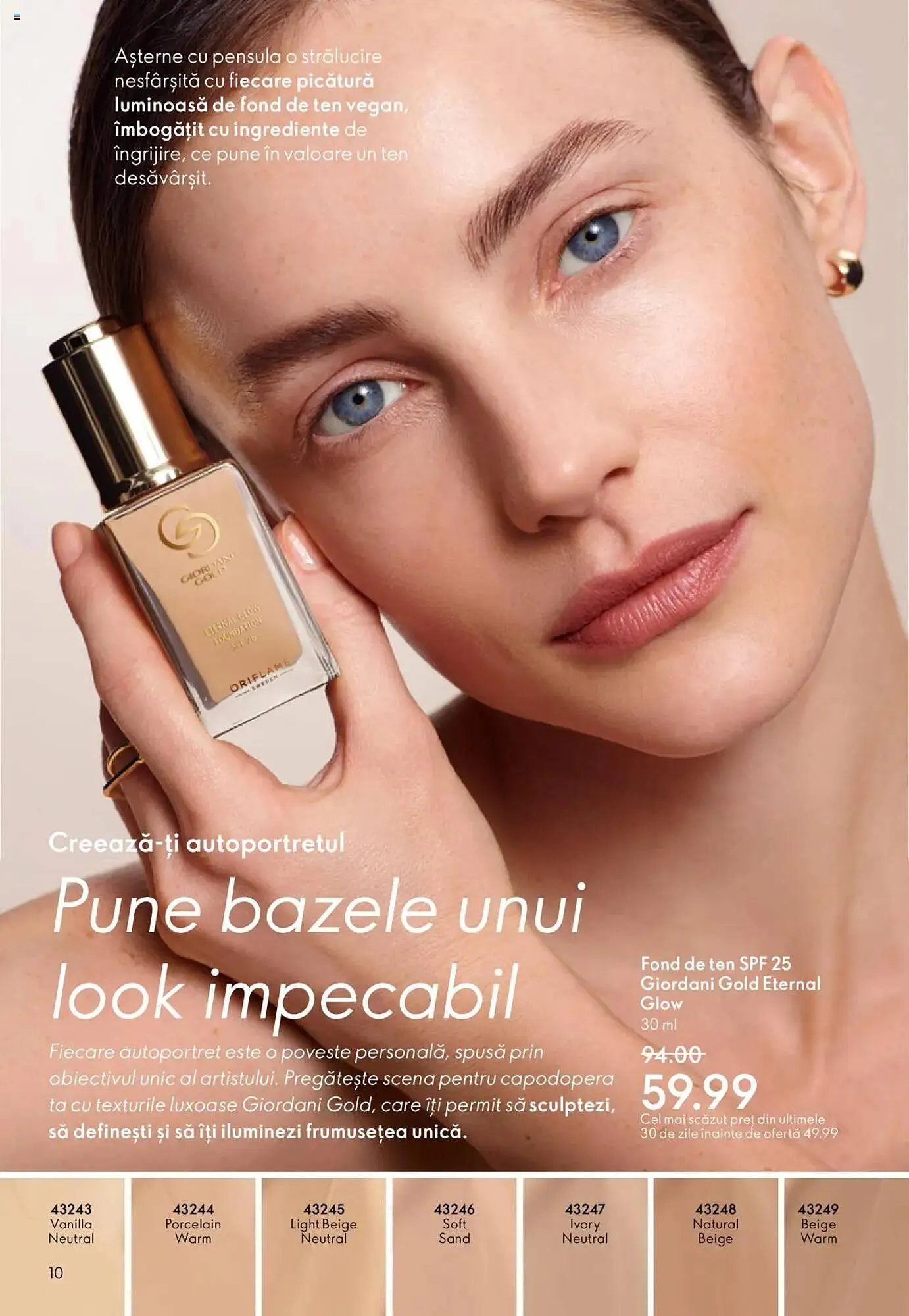 Catalog Catalog Oriflame de la 22 octombrie până la 11 noiembrie 2025 - Revista Pagina 10