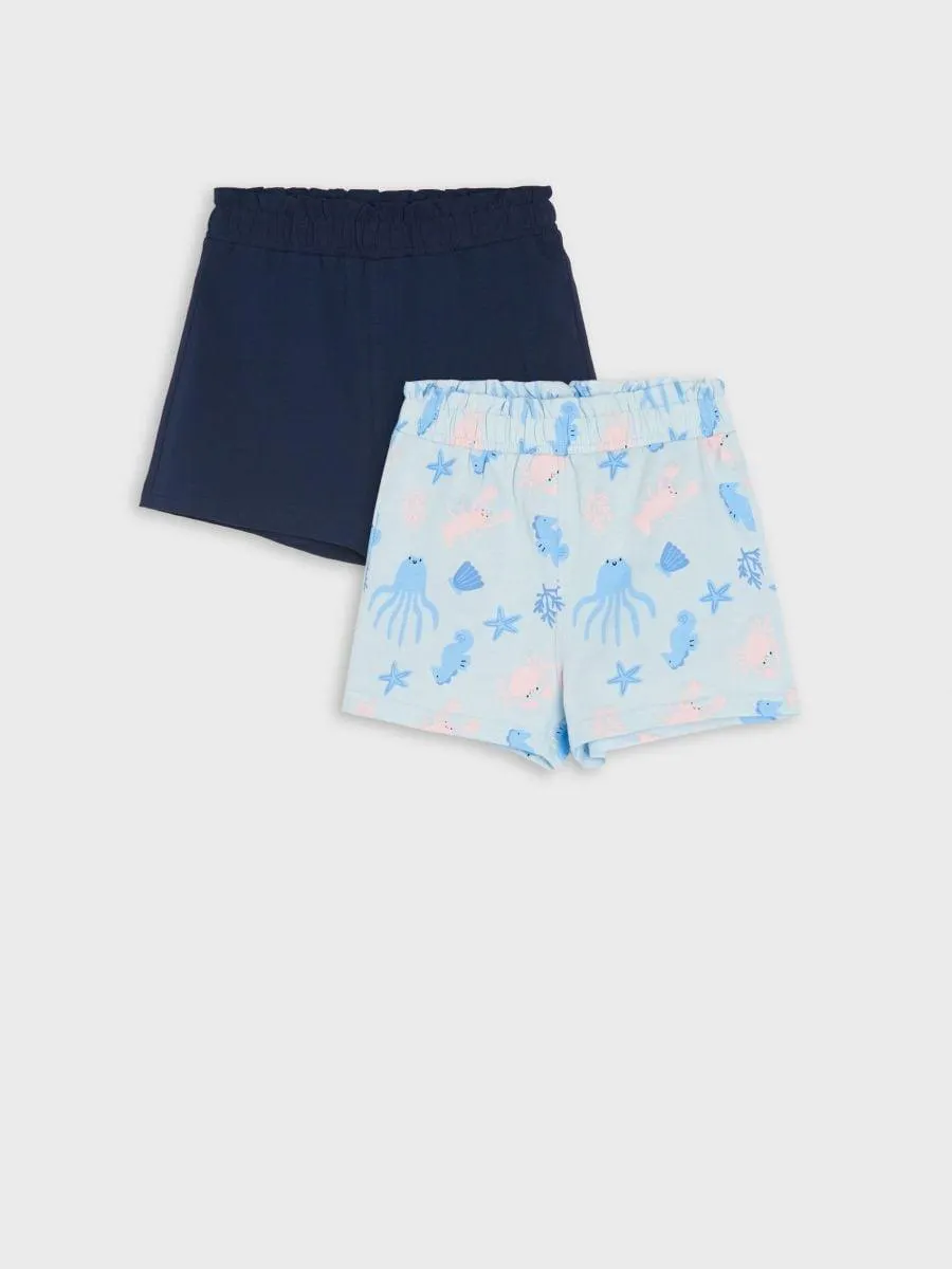 Set de 2 perechi de pantaloni scurți