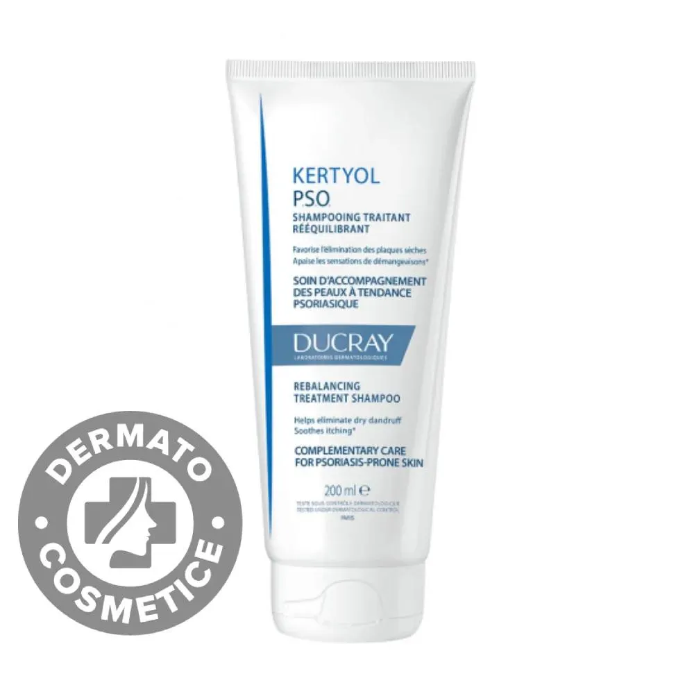 Sampon calmant Kertyol PSO, 200ml, Ducray