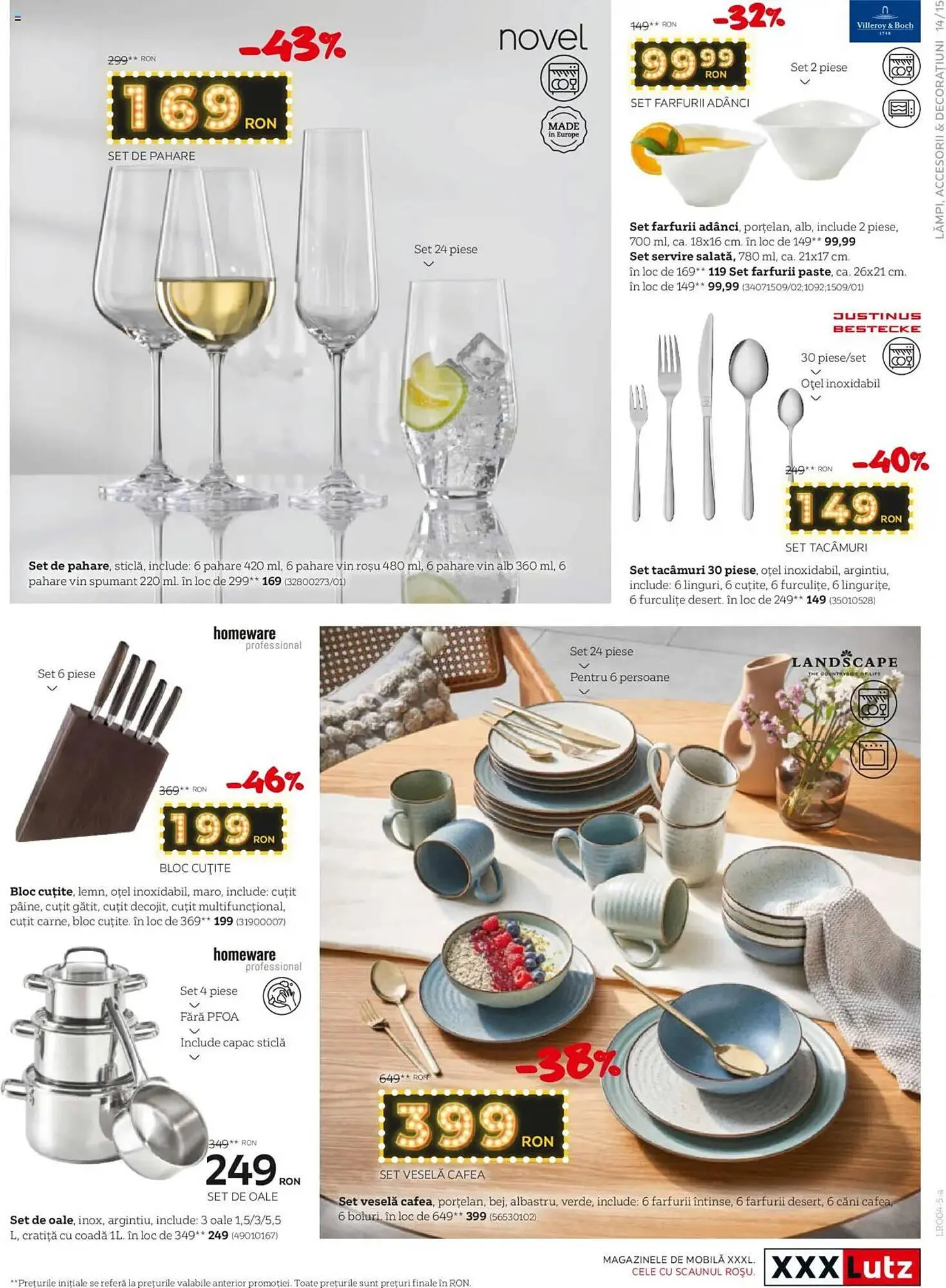 Catalog Catalog XXXLutz de la 31 martie până la 27 aprilie 2025 - Revista Pagina 15