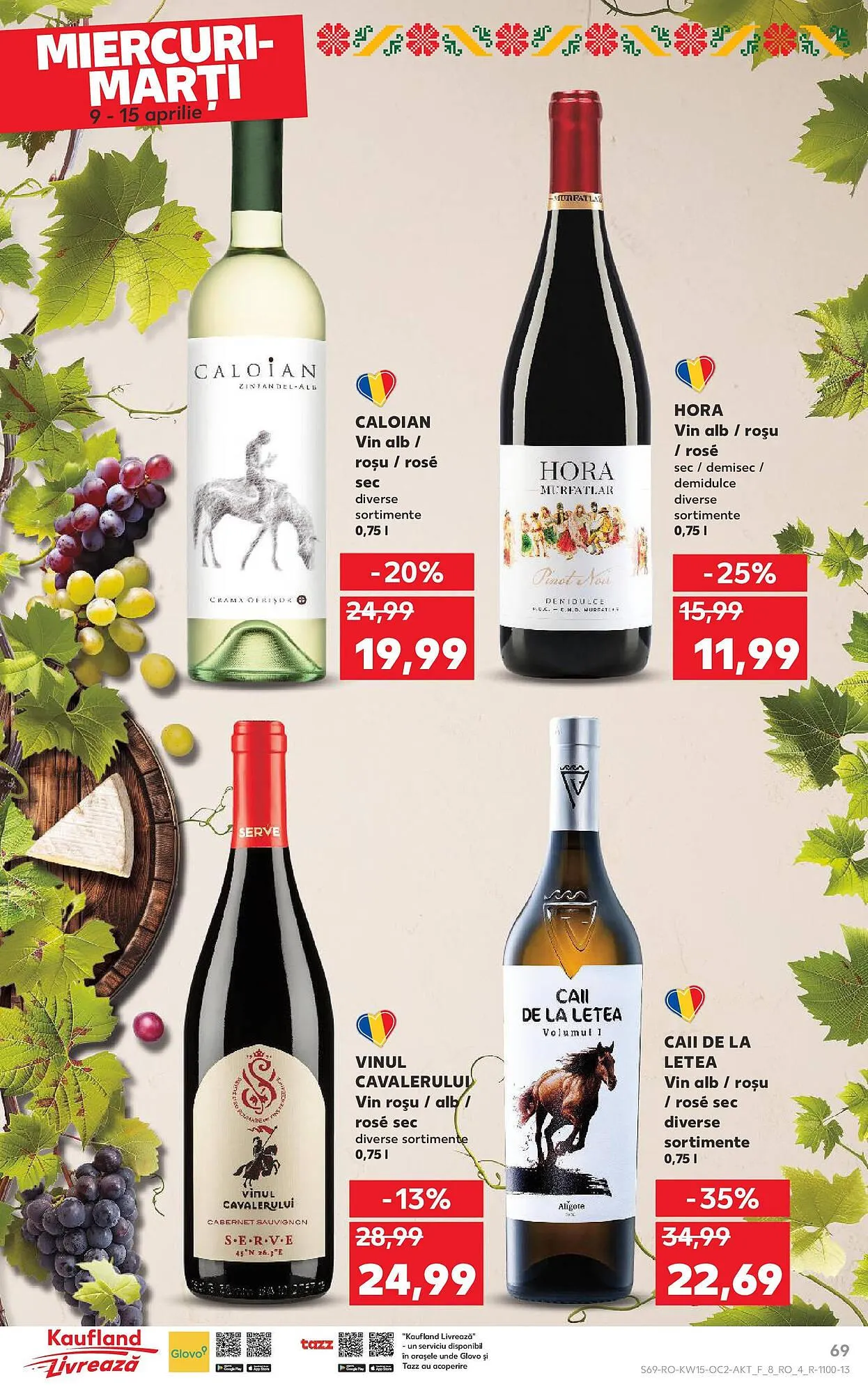 Catalog Catalog Kaufland de la 9 aprilie până la 15 aprilie 2025 - Revista Pagina 69