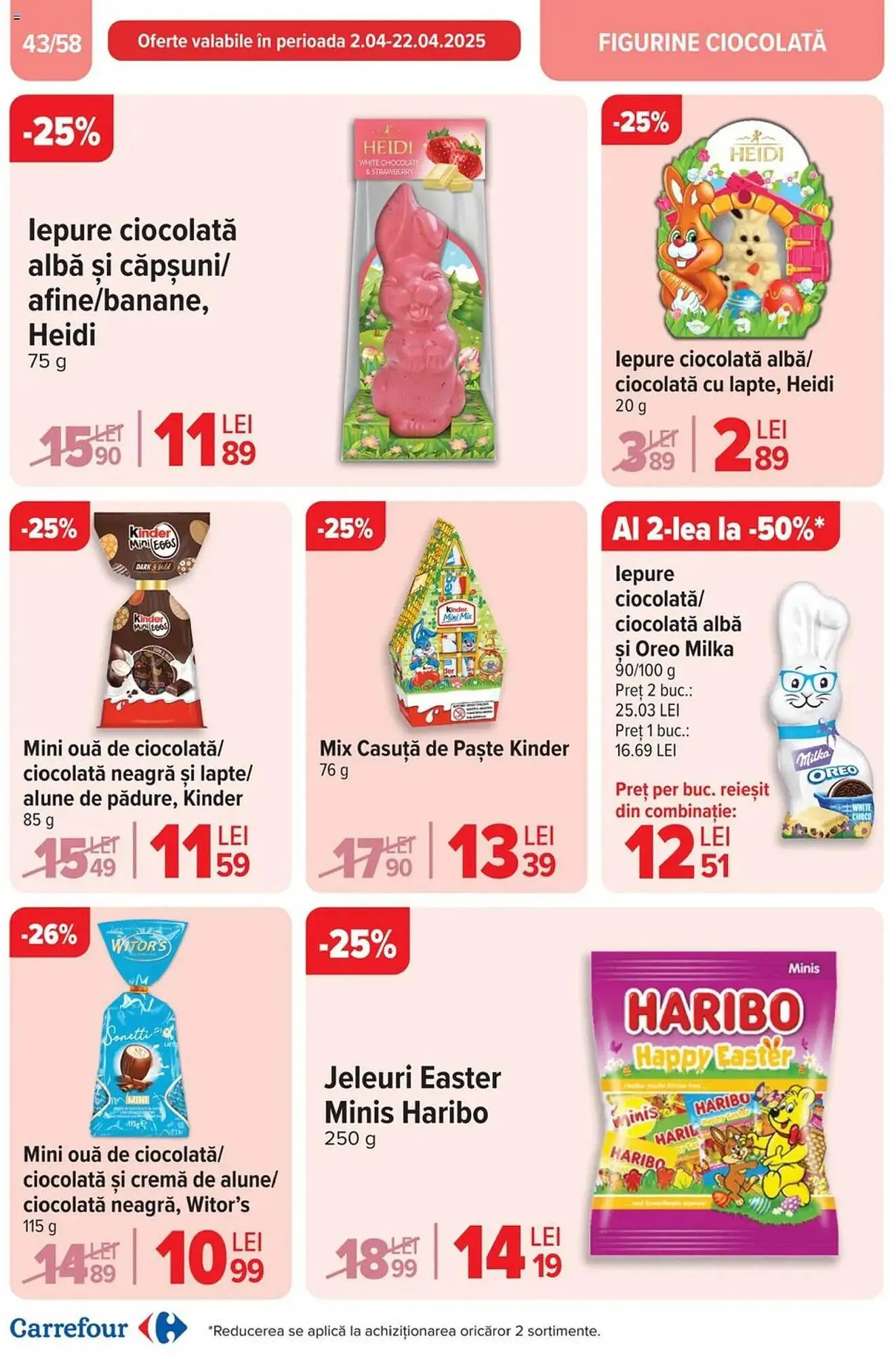 Catalog Catalog Carrefour de la 2 aprilie până la 13 aprilie 2025 - Revista Pagina 43