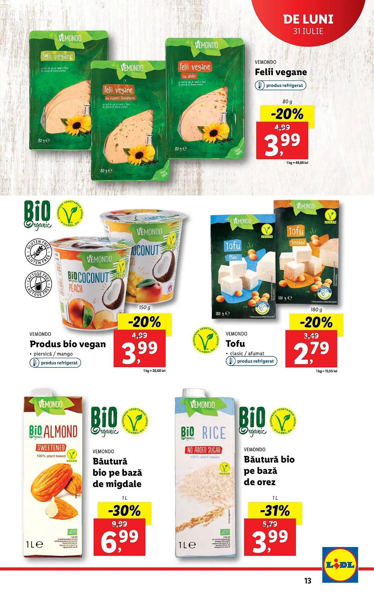 Catalog Lidl catalog de la 31 iulie până la 6 august 2023 - Revista Pagina 13