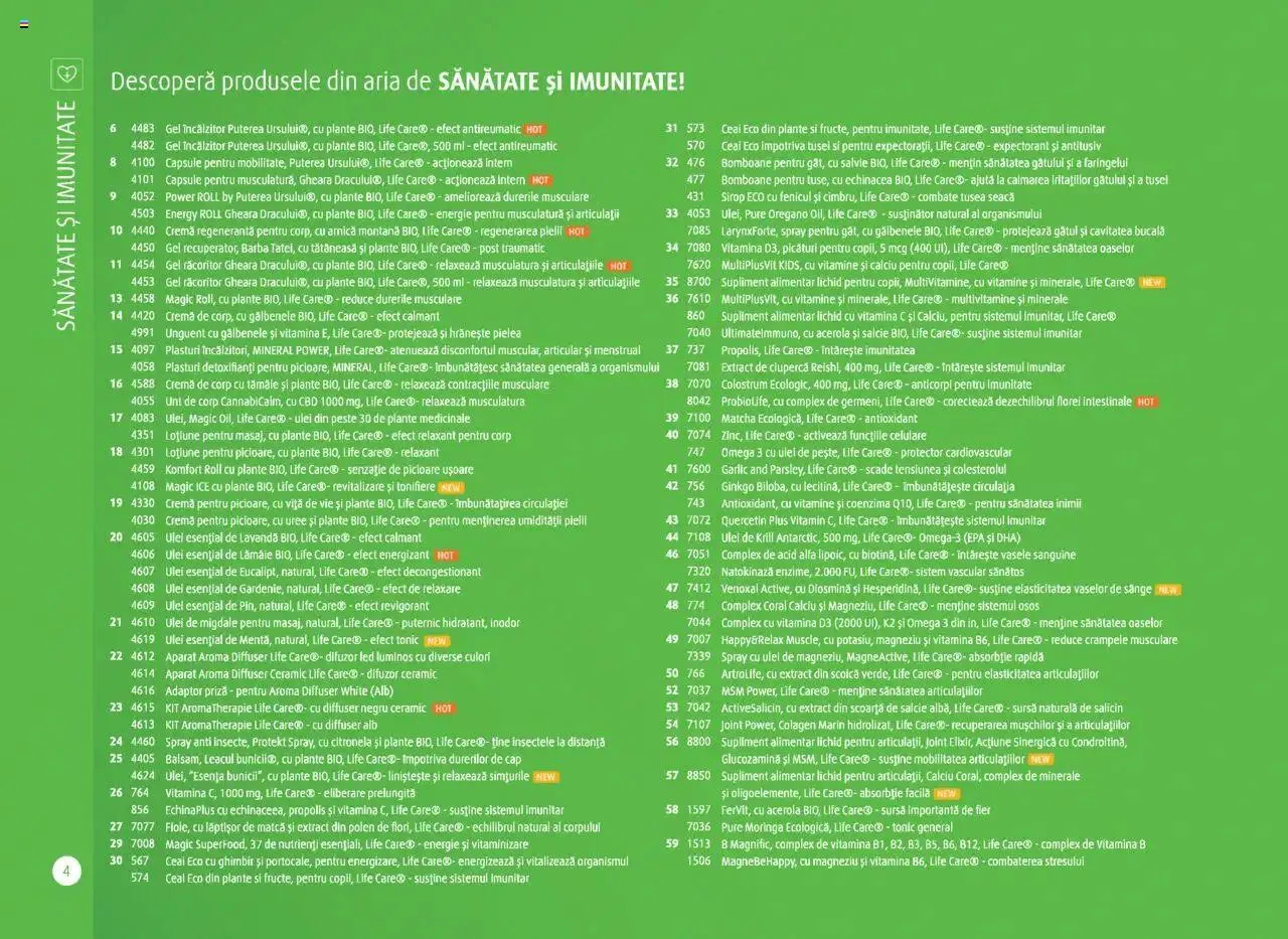 Catalog Life Care catalog - Octombrie/Martie de la 1 octombrie până la 31 martie 2025 - Revista Pagina 6