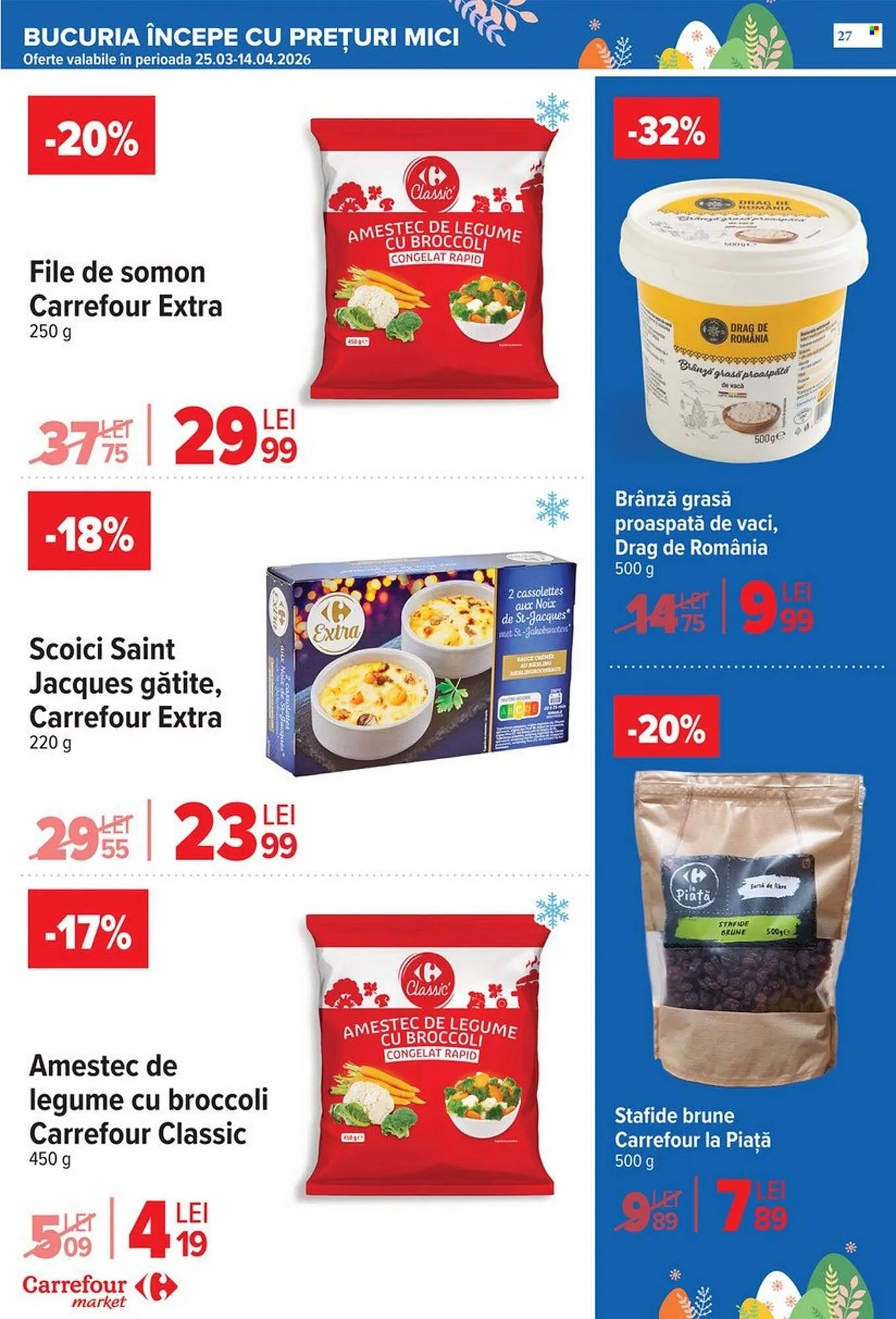 Catalog Catalog Carrefour Market de la 25 martie până la 5 aprilie 2026 - Revista Pagina 31
