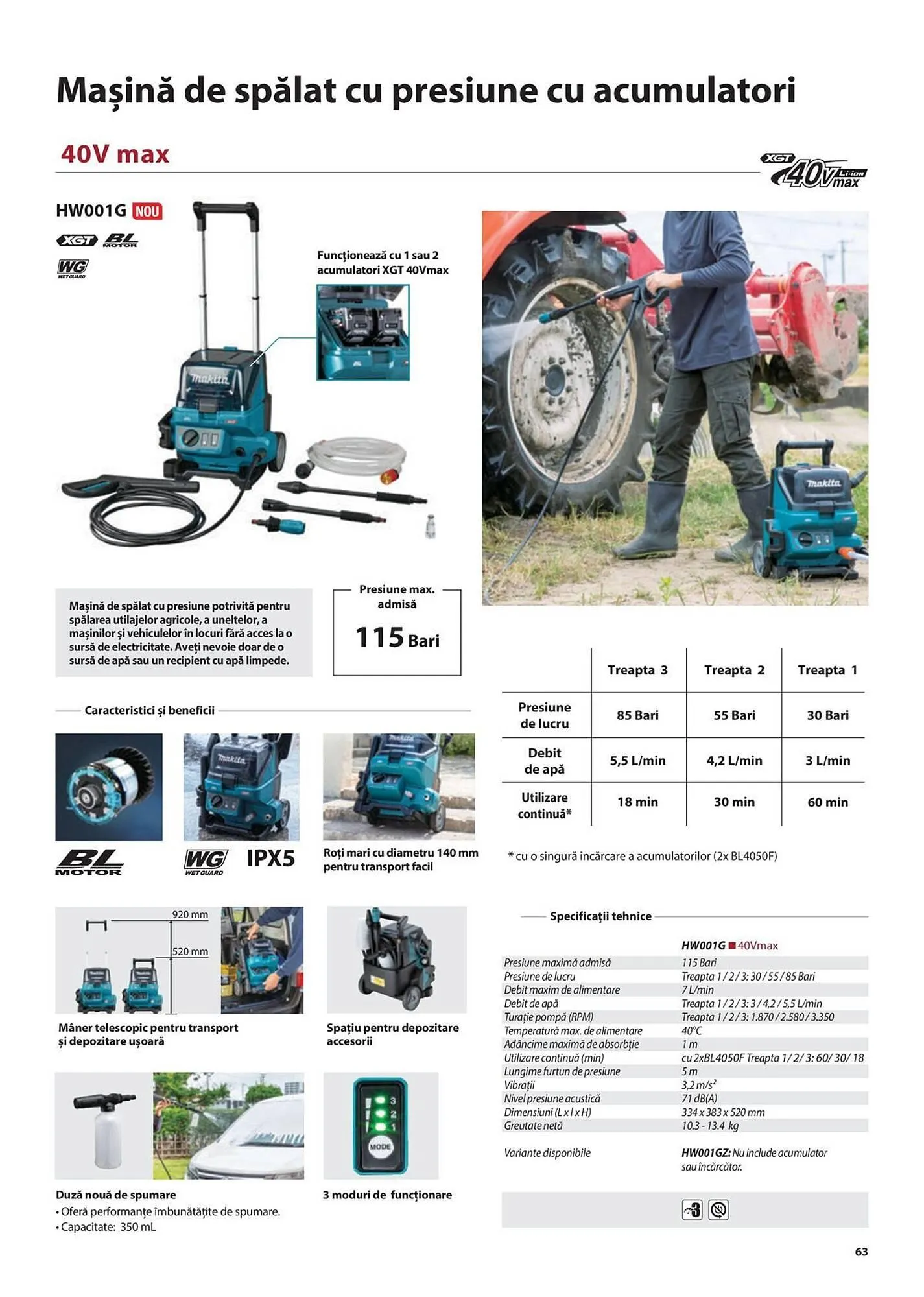 Catalog Сatalog Makita de la 6 februarie până la 31 decembrie 2024 - Revista Pagina 63