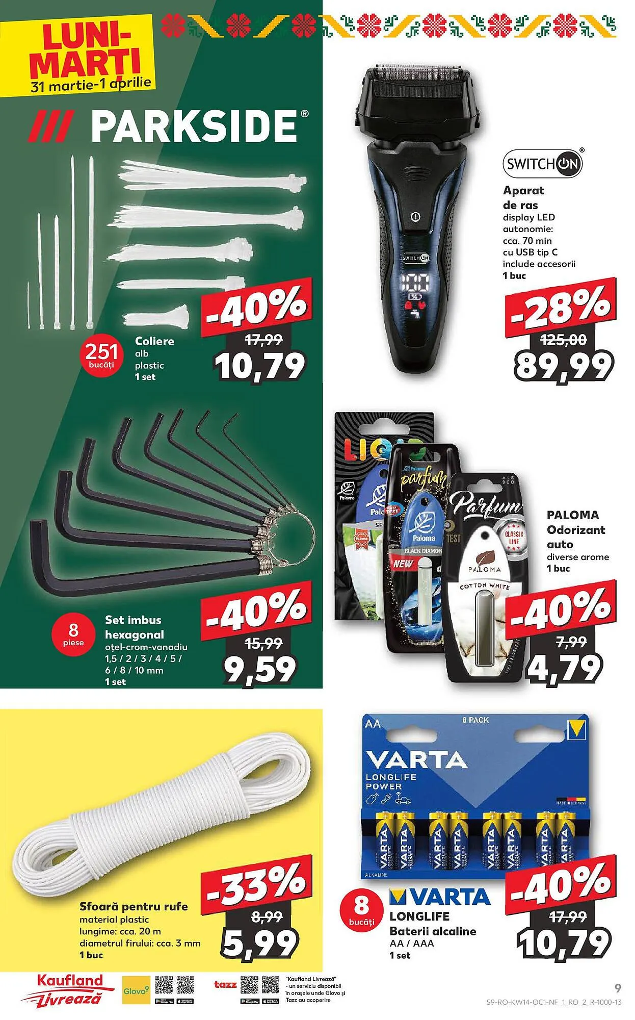 Catalog Catalog Kaufland de la 31 martie până la 1 aprilie 2025 - Revista Pagina 9