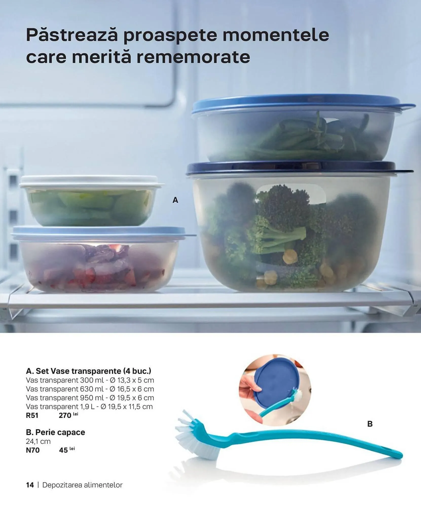 Catalog Tupperware catalog de la 1 septembrie până la 29 februarie 2024 - Revista Pagina 14