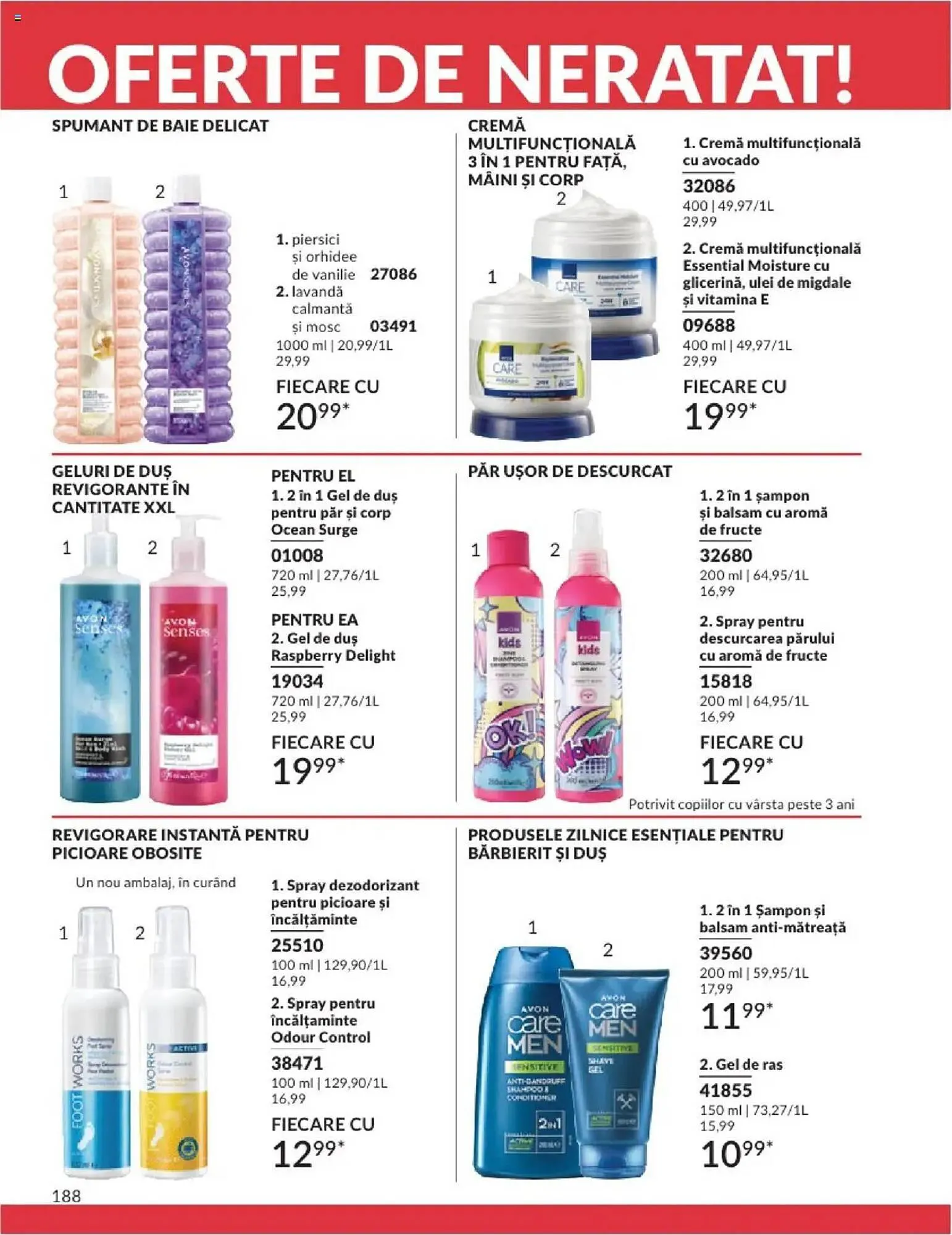 Catalog Catalog Avon de la 1 mai până la 31 mai 2025 - Revista Pagina 188