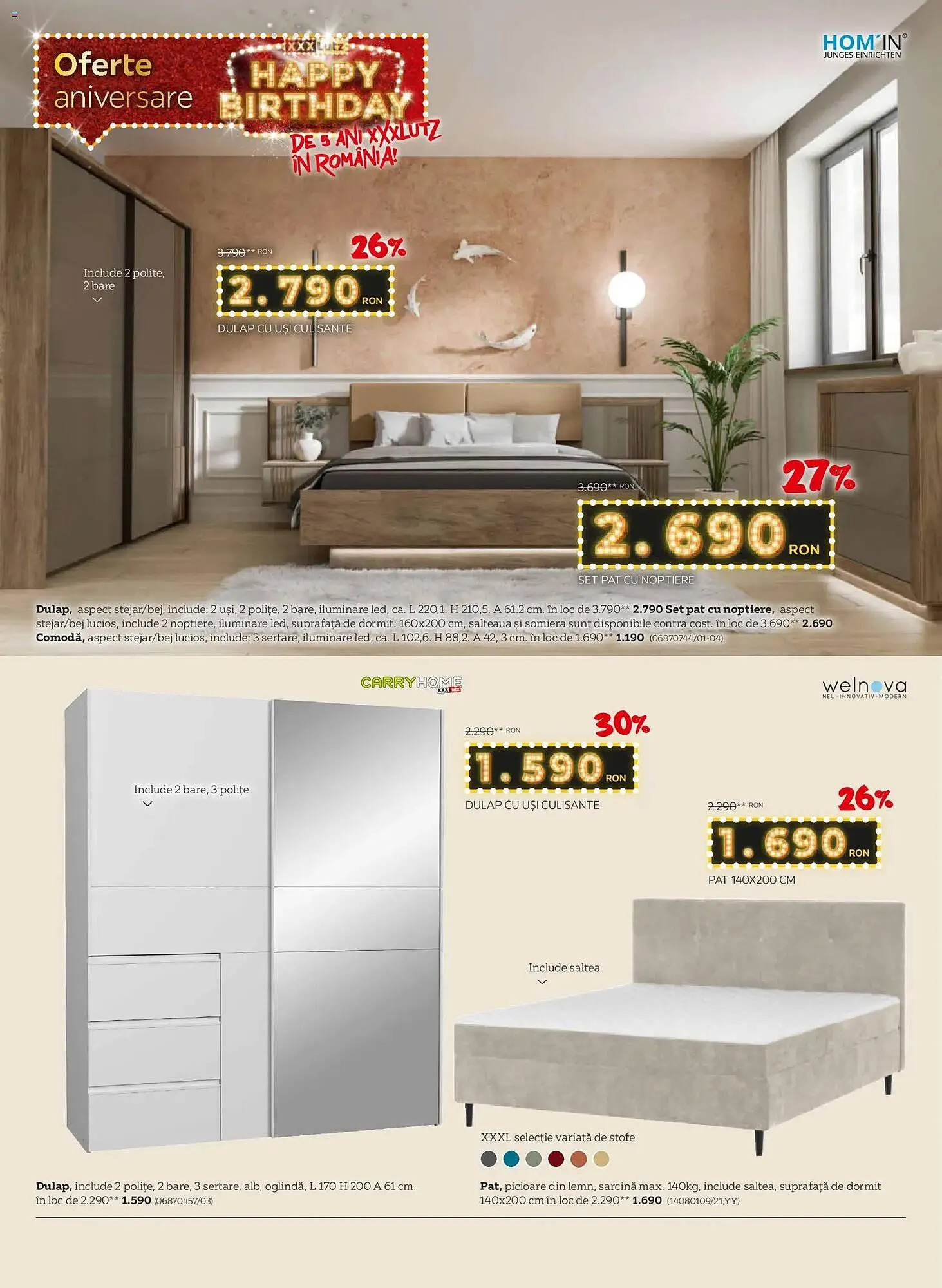 Catalog Catalog XXXLutz de la 16 martie până la 5 aprilie 2026 - Revista Pagina 8