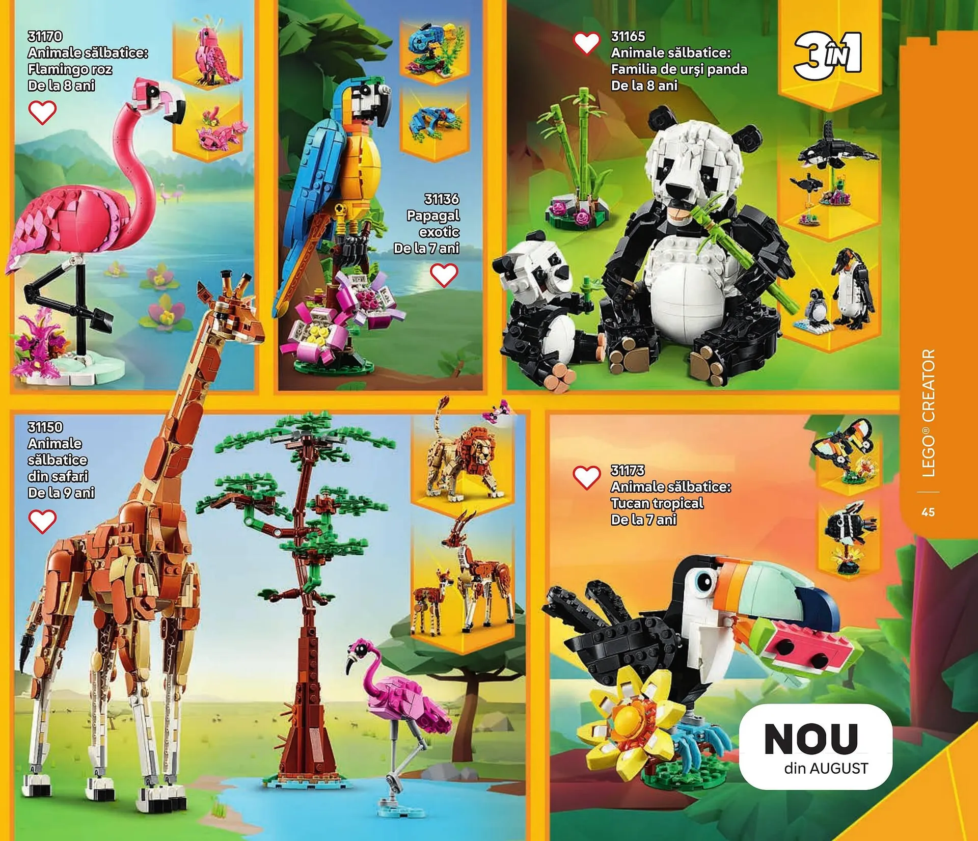 Catalog Сatalog Lego de la 1 iulie până la 31 decembrie 2025 - Revista Pagina 45