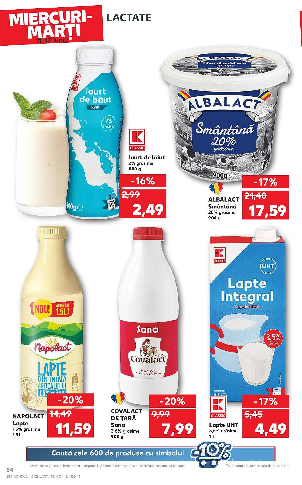 Catalog Catalog Kaufland de la 11 iunie până la 17 iunie 2025 - Revista Pagina 34