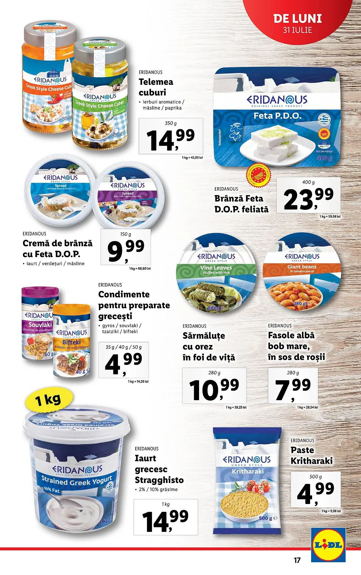 Catalog Lidl catalog de la 31 iulie până la 6 august 2023 - Revista Pagina 17