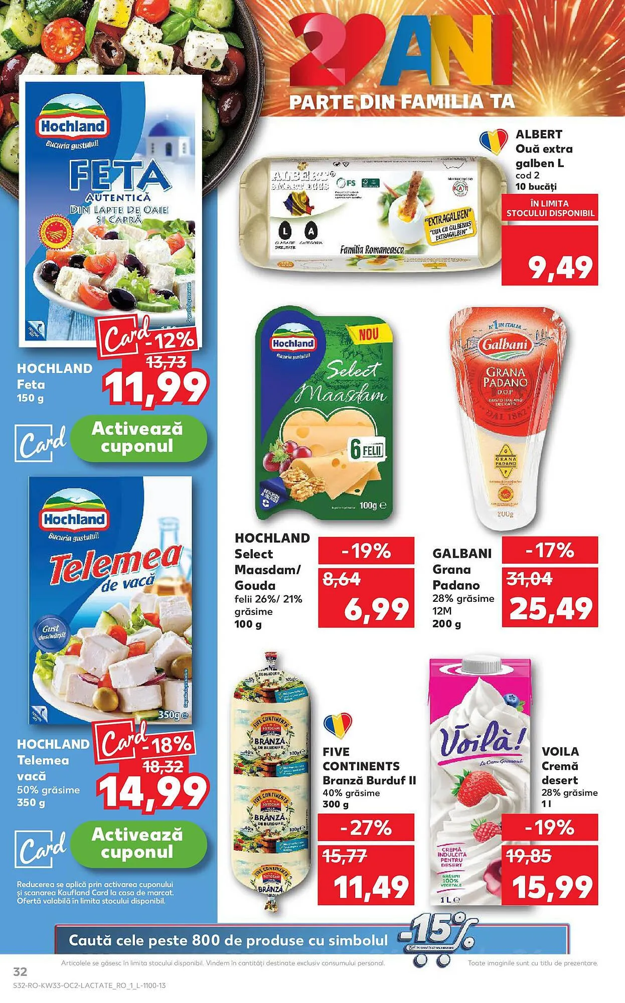 Catalog Catalog Kaufland de la 13 august până la 19 august 2025 - Revista Pagina 32