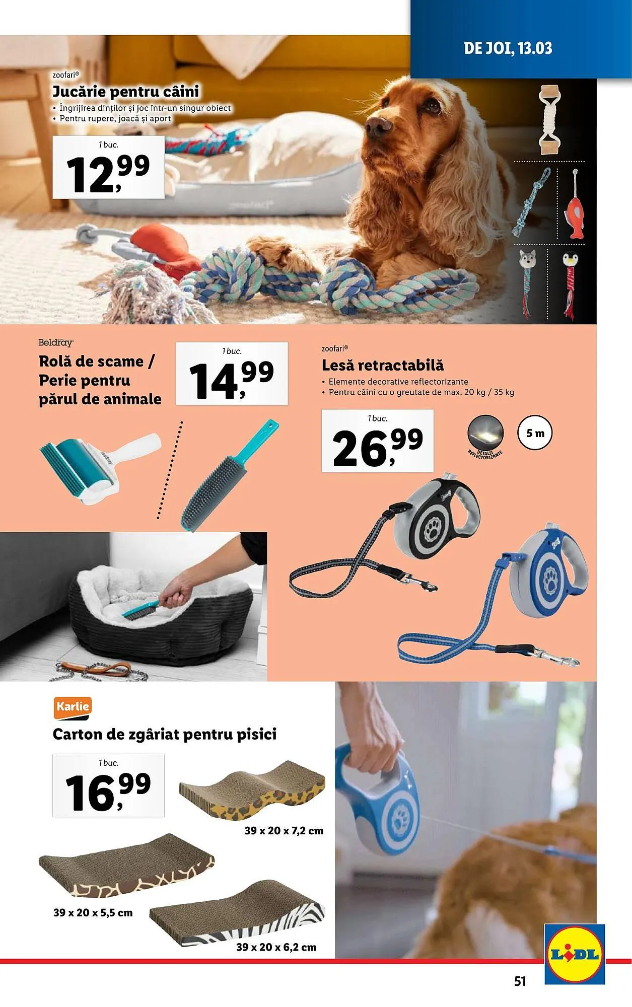 Catalog Catalog Lidl de la 10 martie până la 16 martie 2025 - Revista Pagina 51