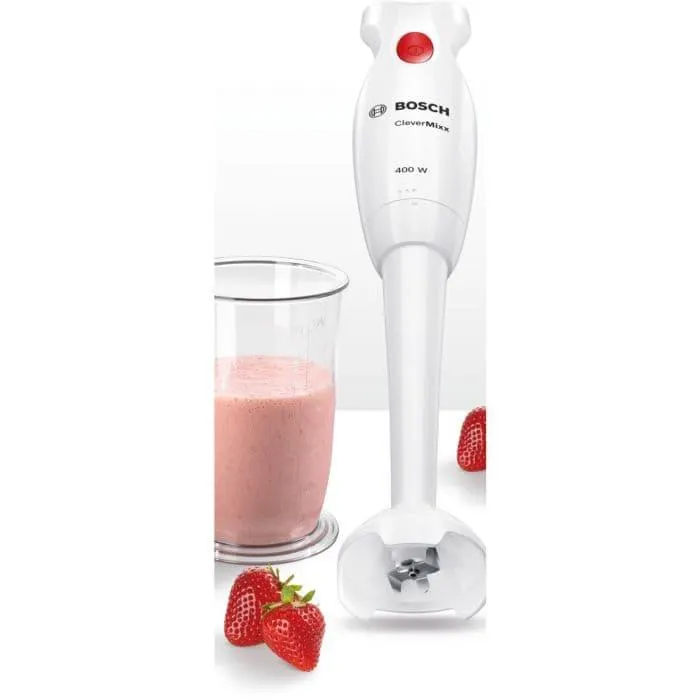 Mixer vertical Bosch MSM14100, 400 W, 1 viteza, Alb