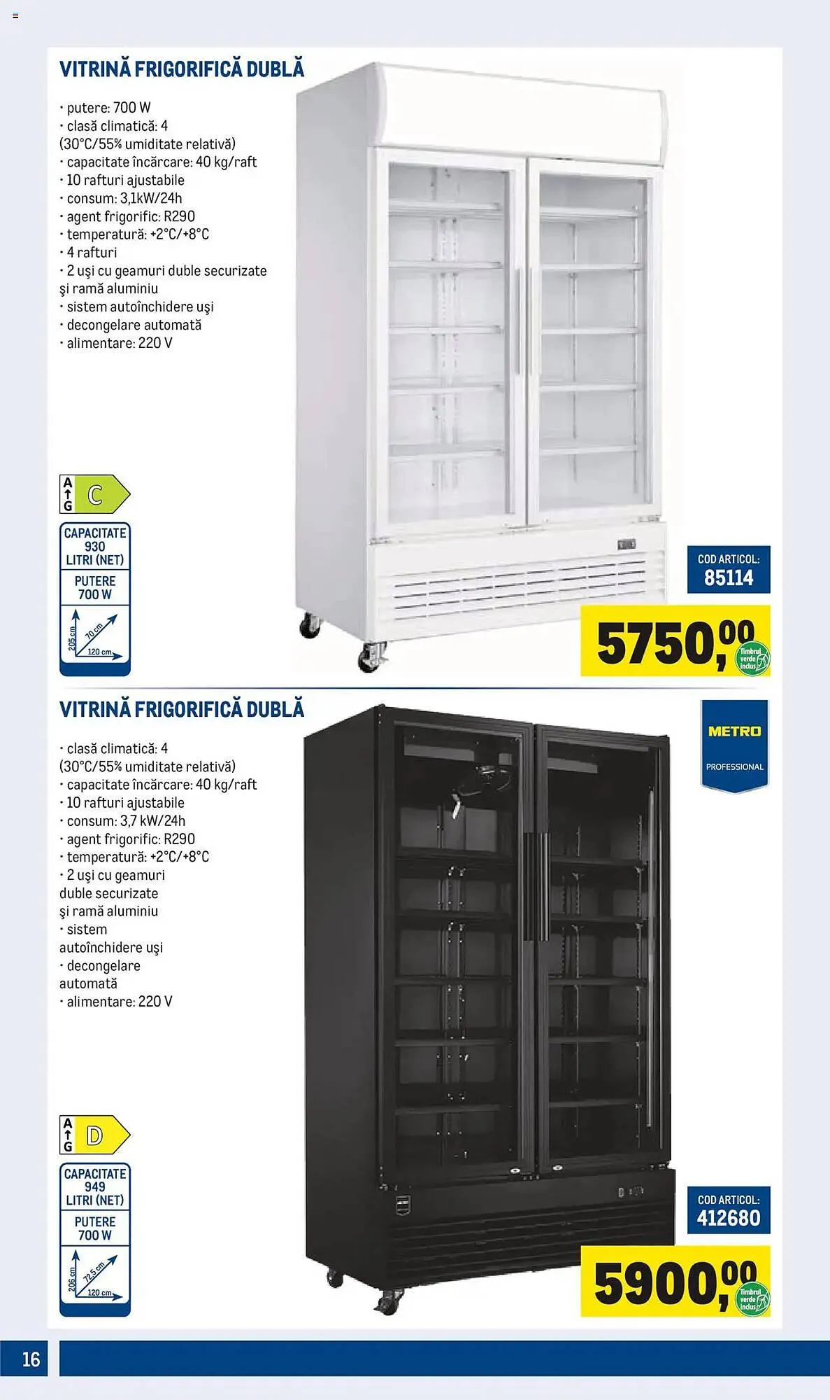 Catalog Catalog Metro de la 1 aprilie până la 30 iunie 2025 - Revista Pagina 16