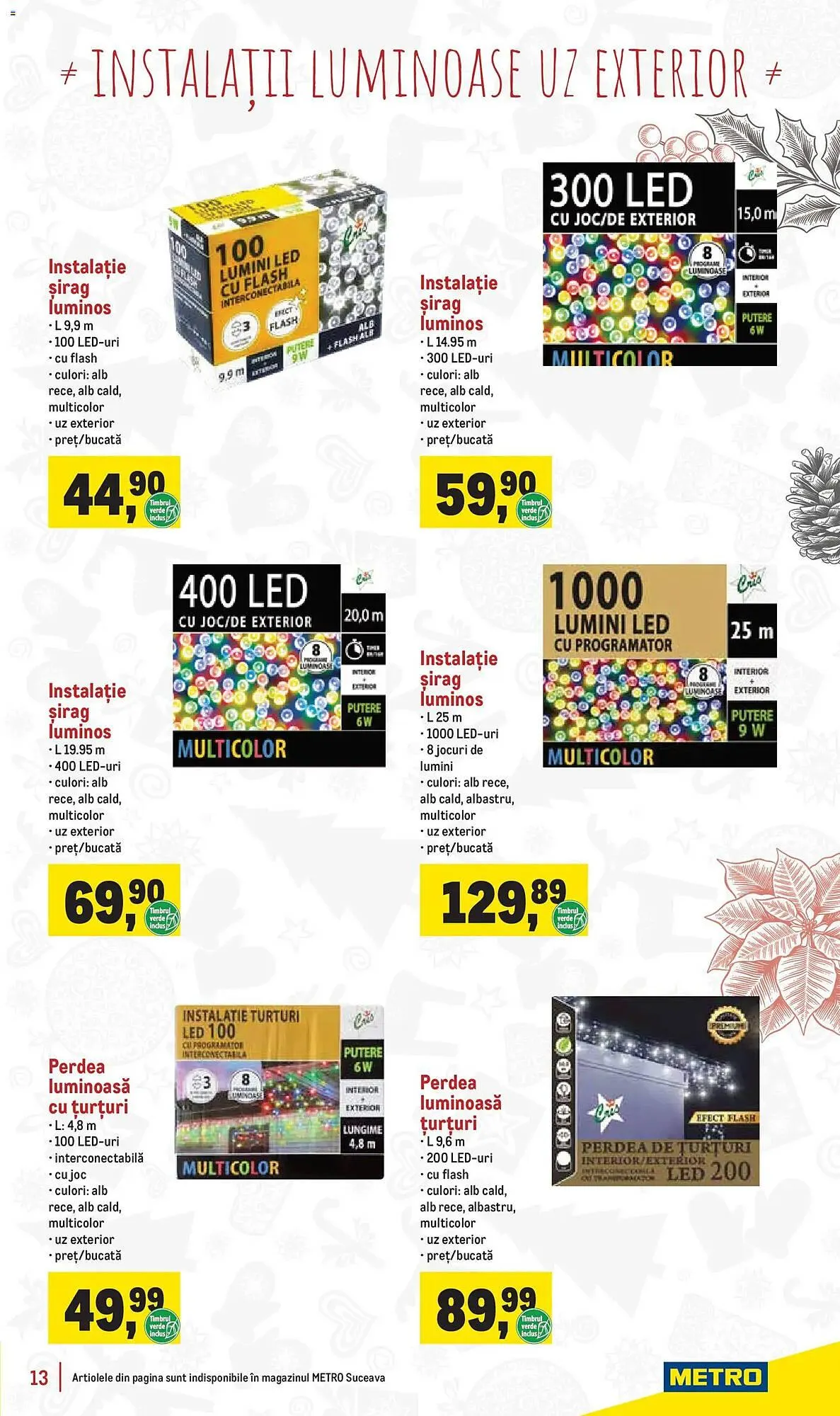 Catalog Catalog Metro de la 17 noiembrie până la 31 decembrie 2025 - Revista Pagina 13