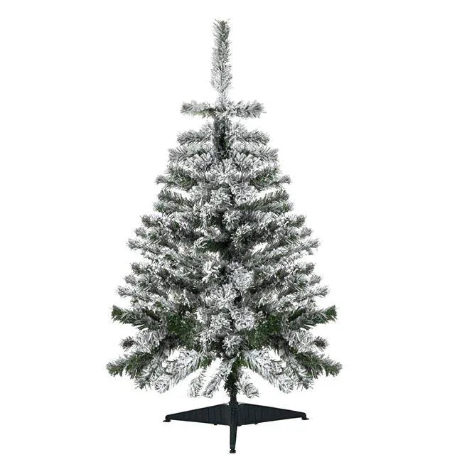 Brad Artificial de Craciun Verde cu 120 de Crengi Ninse - 90cm