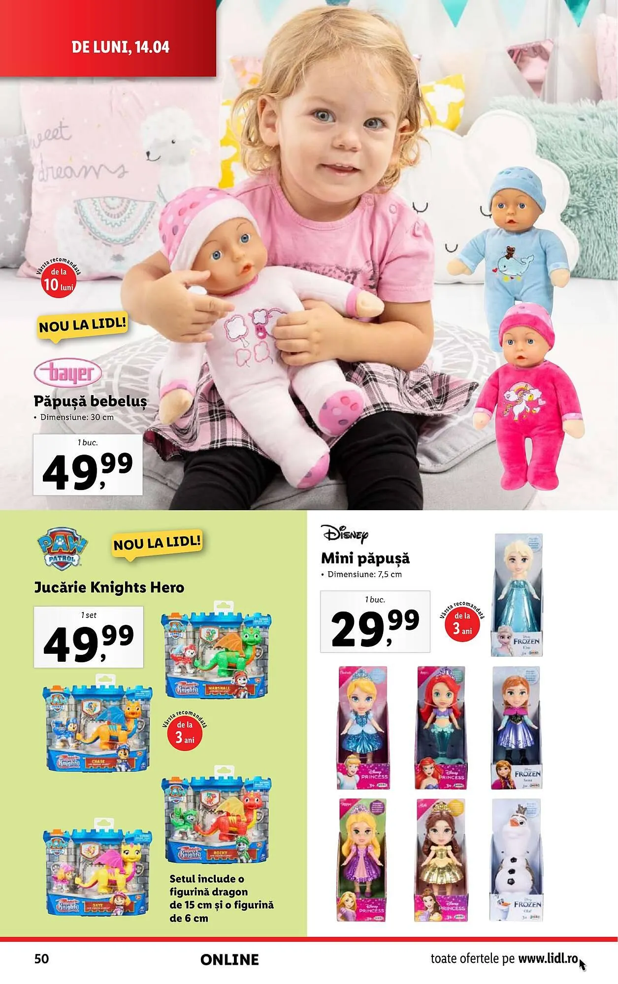 Catalog Catalog Lidl de la 14 aprilie până la 19 aprilie 2025 - Revista Pagina 50