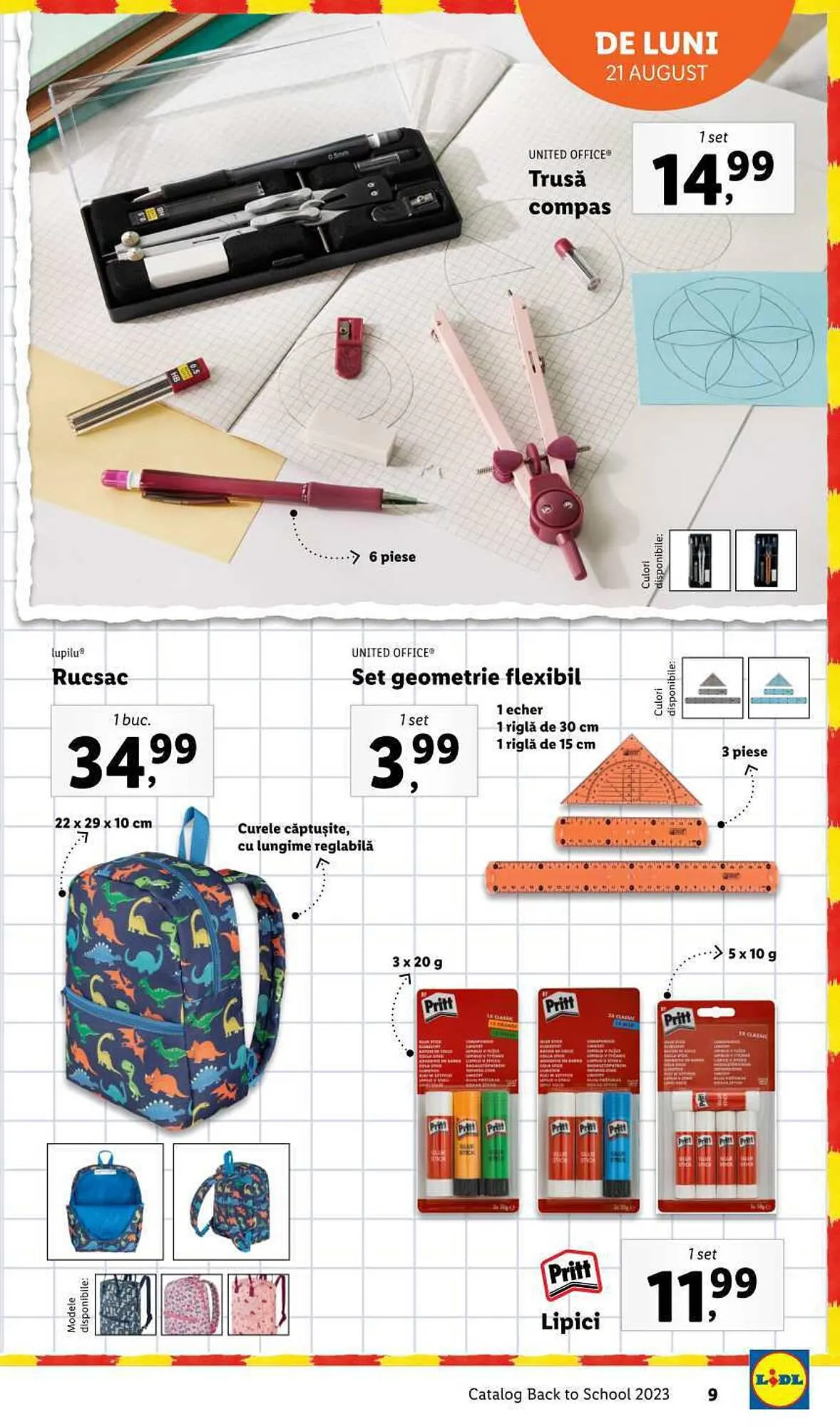 Catalog Lidl catalog de la 21 august până la 3 septembrie 2023 - Revista Pagina 9