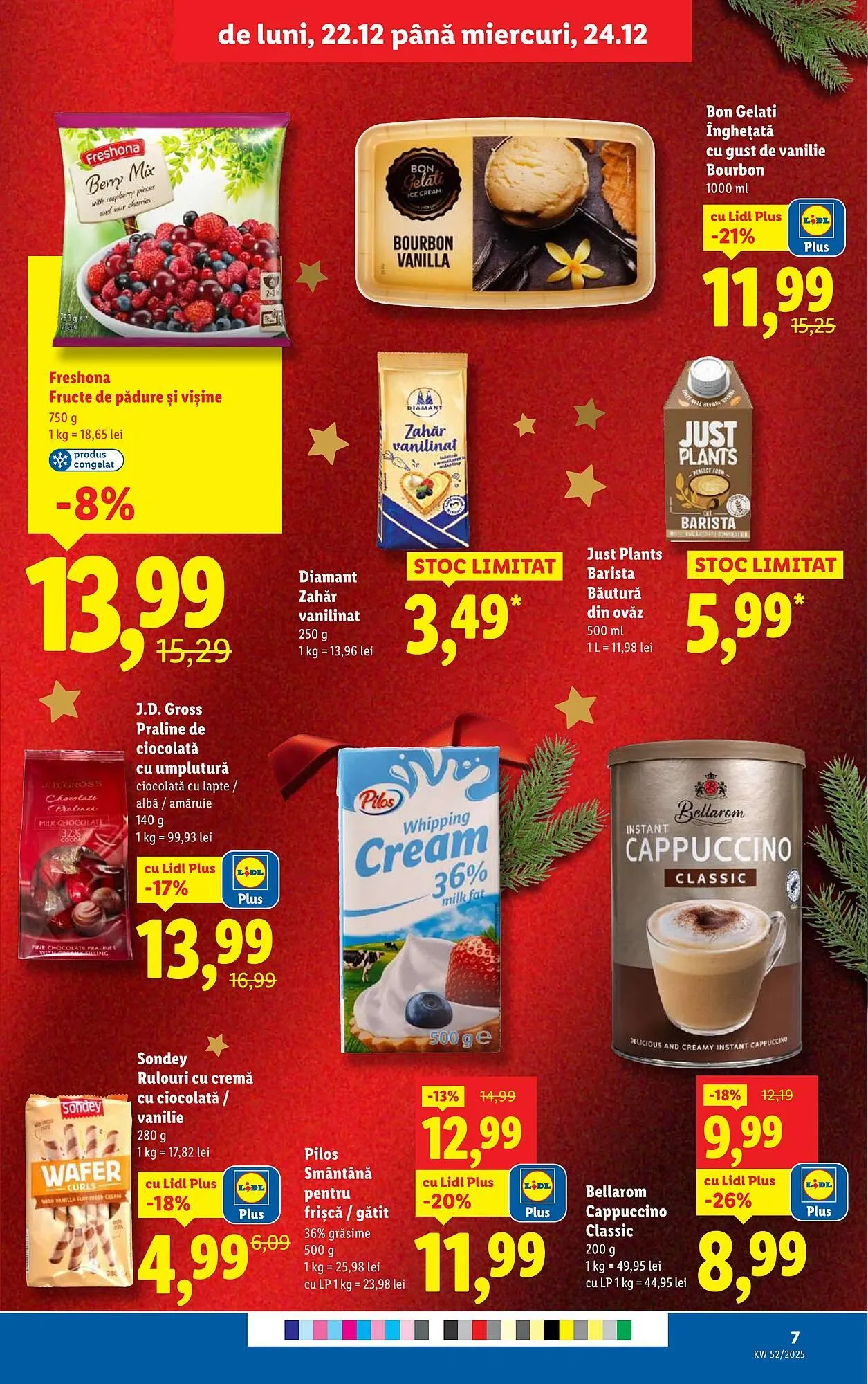 Catalog Catalog Lidl de la 22 decembrie până la 24 decembrie 2025 - Revista Pagina 7
