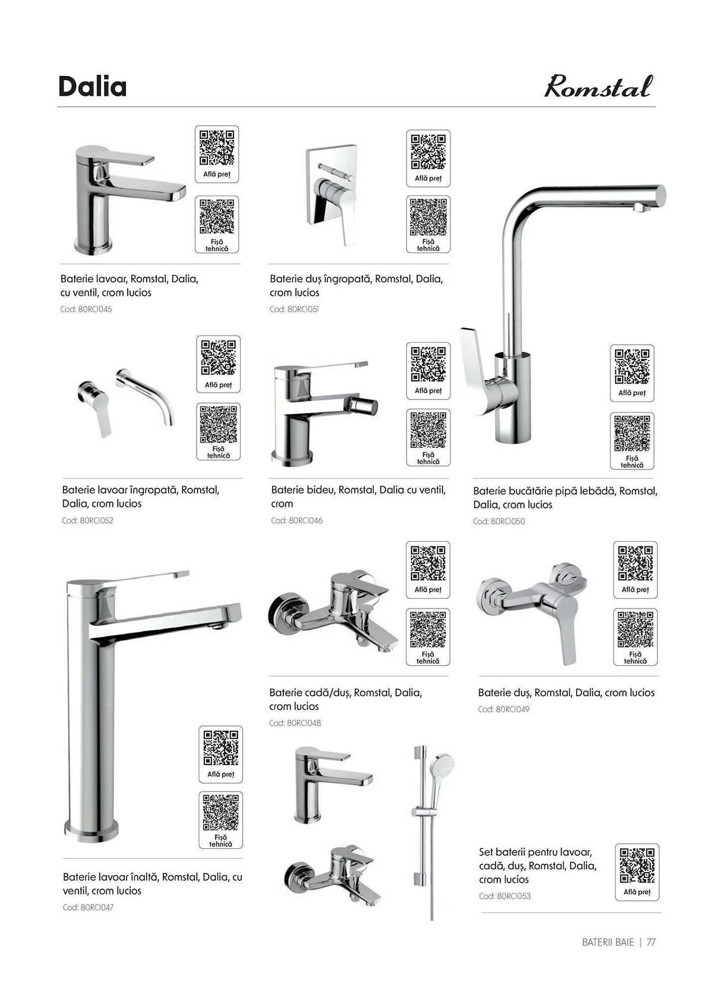 Catalog Catalog Romstal de la 1 aprilie până la 31 decembrie 2026 - Revista Pagina 77