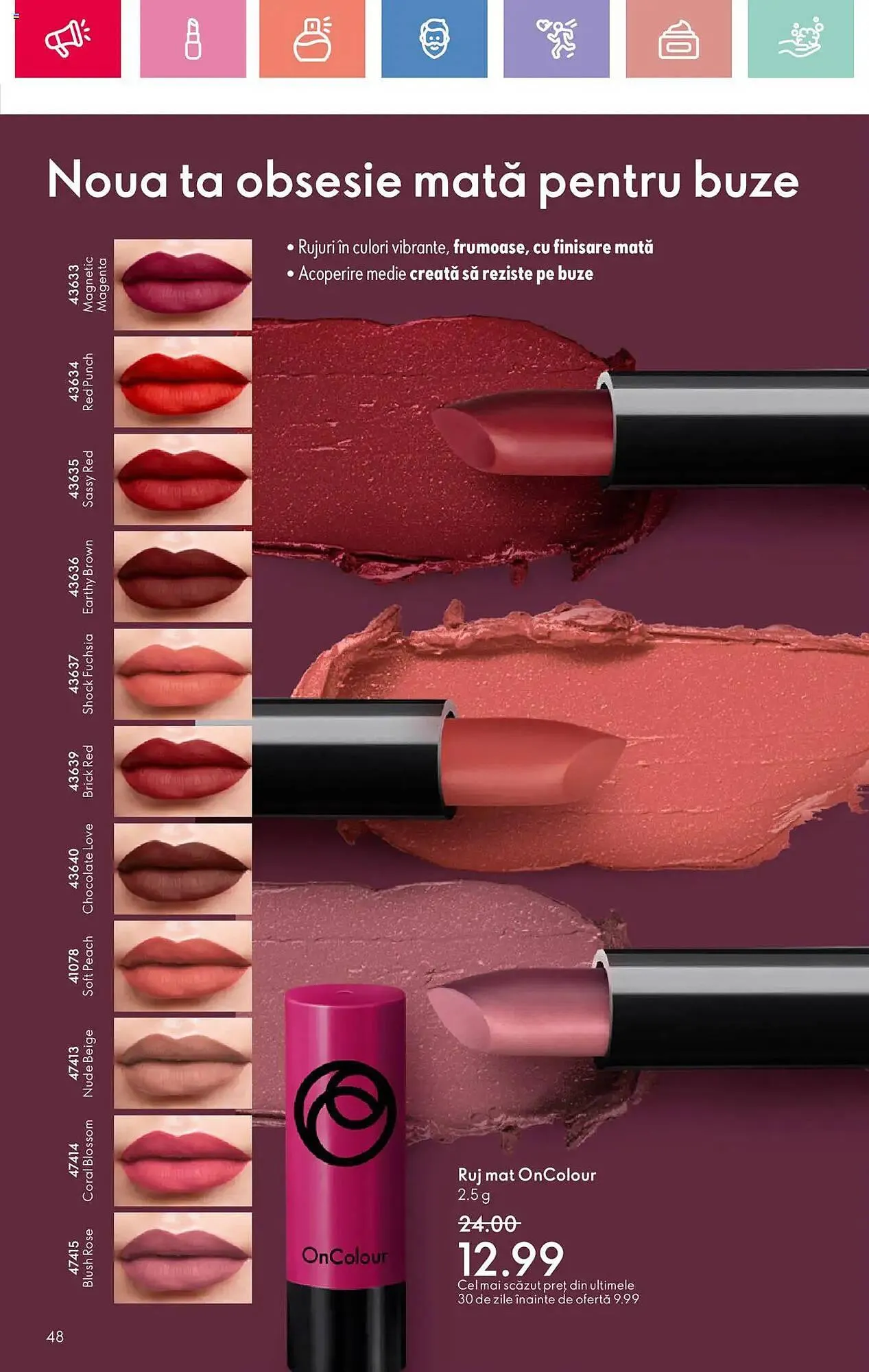 Catalog Catalog Oriflame de la 25 mai până la 14 iunie 2025 - Revista Pagina 48