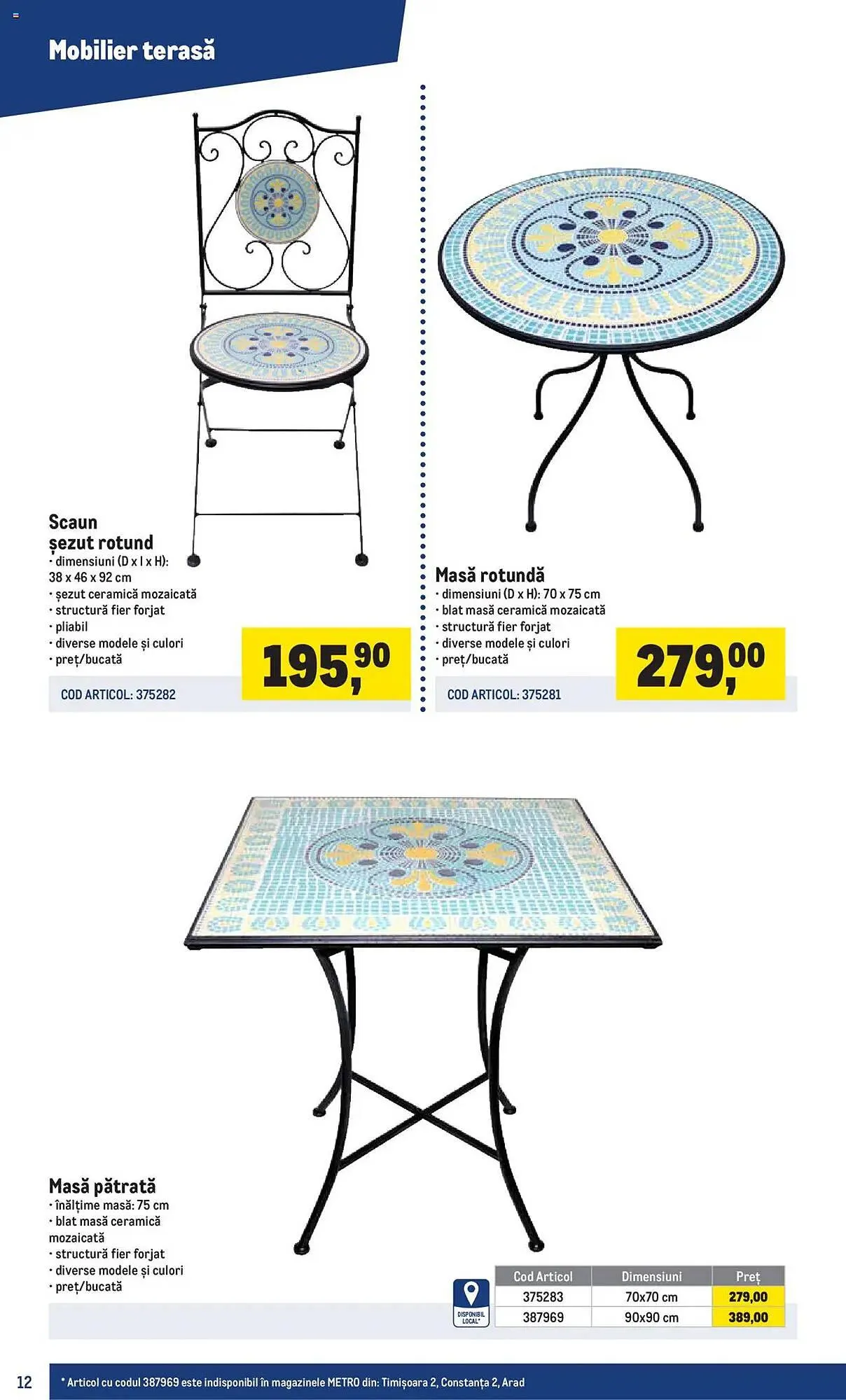 Catalog Catalog Metro de la 17 martie până la 30 iunie 2025 - Revista Pagina 12
