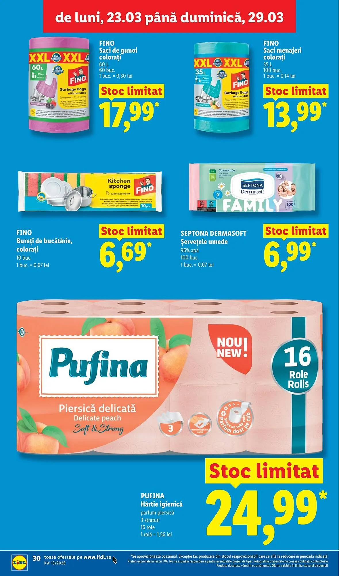 Catalog Catalog Lidl de la 23 martie până la 29 martie 2026 - Revista Pagina 30
