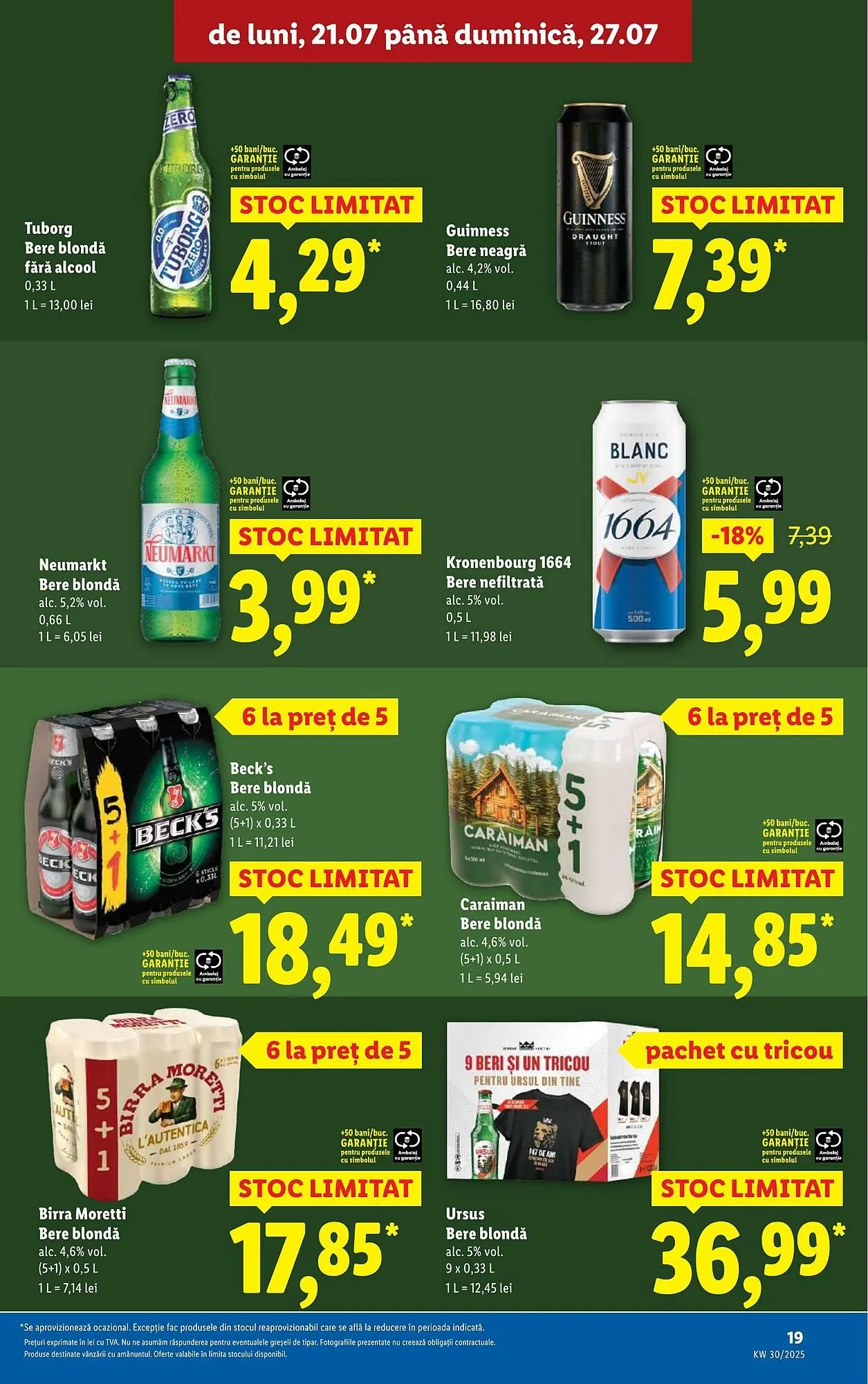 Catalog Catalog Lidl de la 21 iulie până la 27 iulie 2025 - Revista Pagina 19