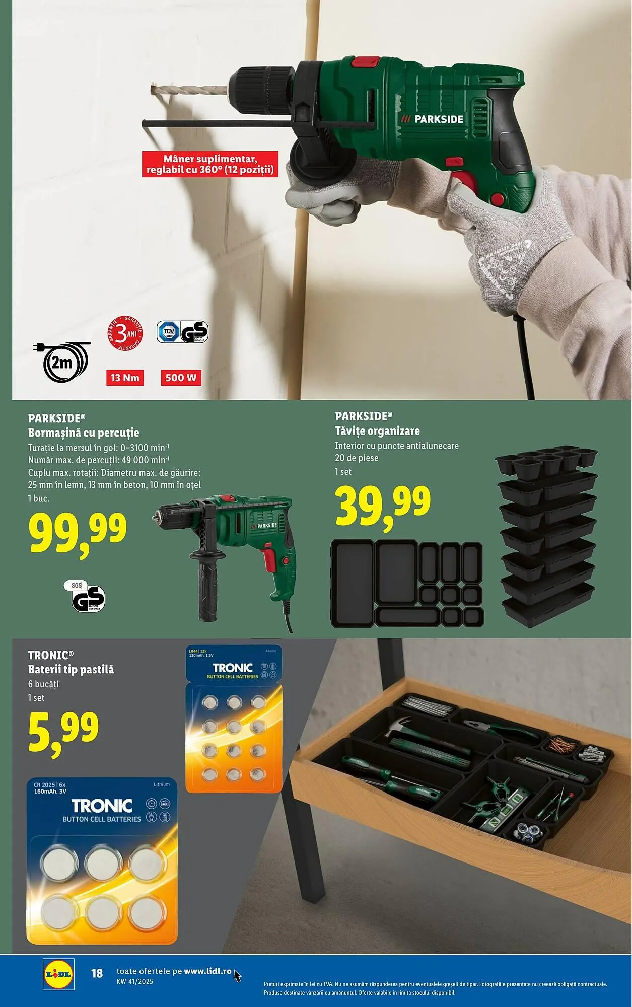 Catalog Catalog Lidl de la 6 octombrie până la 12 octombrie 2025 - Revista Pagina 18