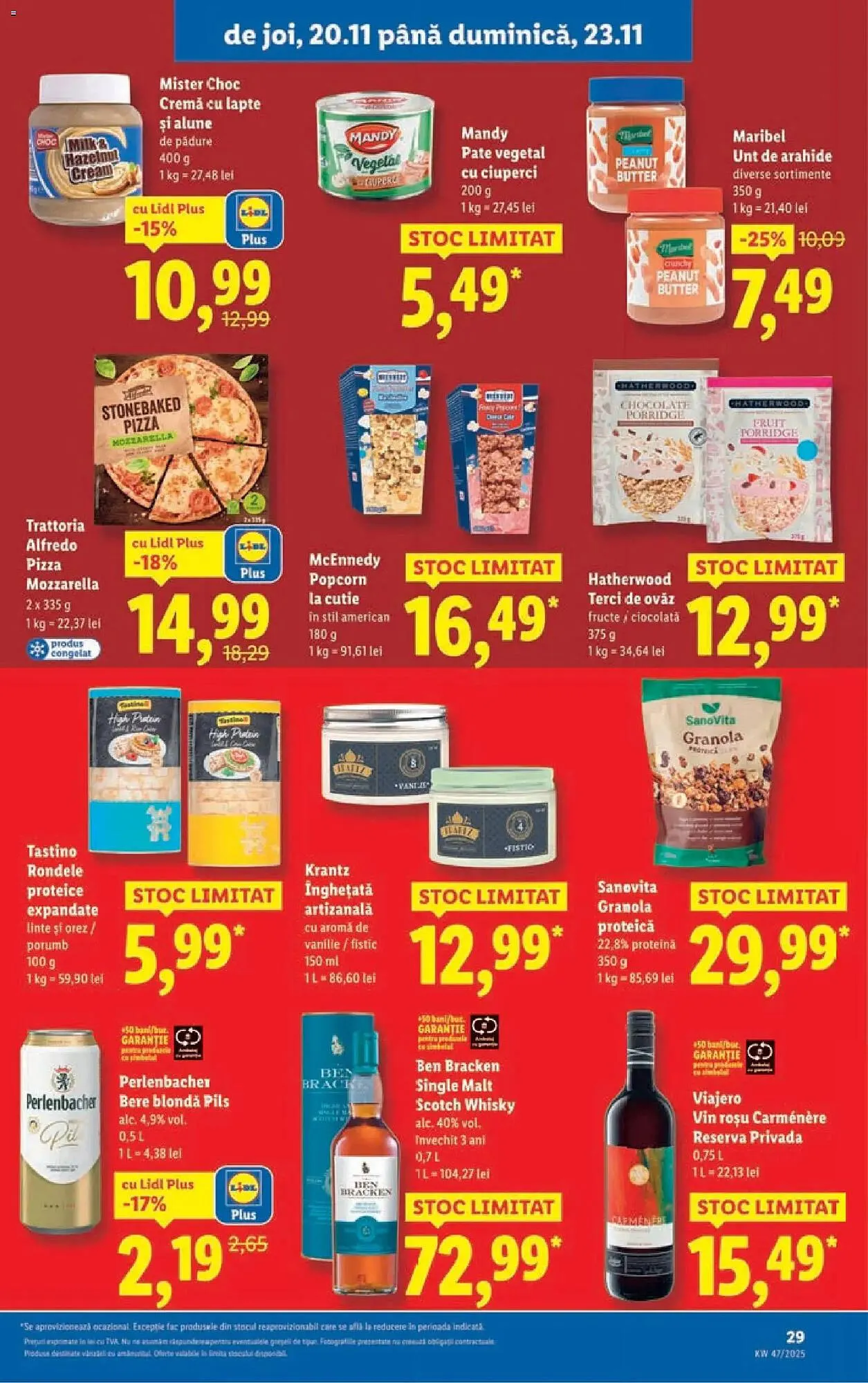 Catalog Catalog Lidl de la 16 noiembrie până la 23 noiembrie 2025 - Revista Pagina 29