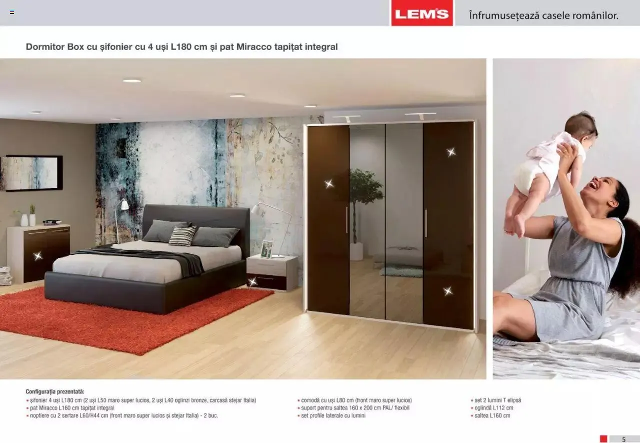 Catalog Lem’s catalog - Dormitor Box de la 1 septembrie până la 31 decembrie 2023 - Revista Pagina 5
