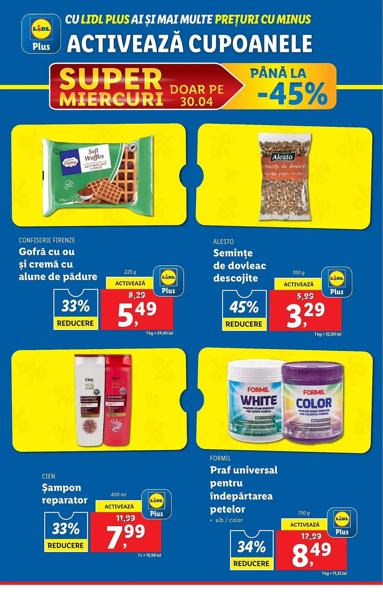 Catalog Catalog Lidl de la 22 aprilie până la 27 aprilie 2025 - Revista Pagina 58