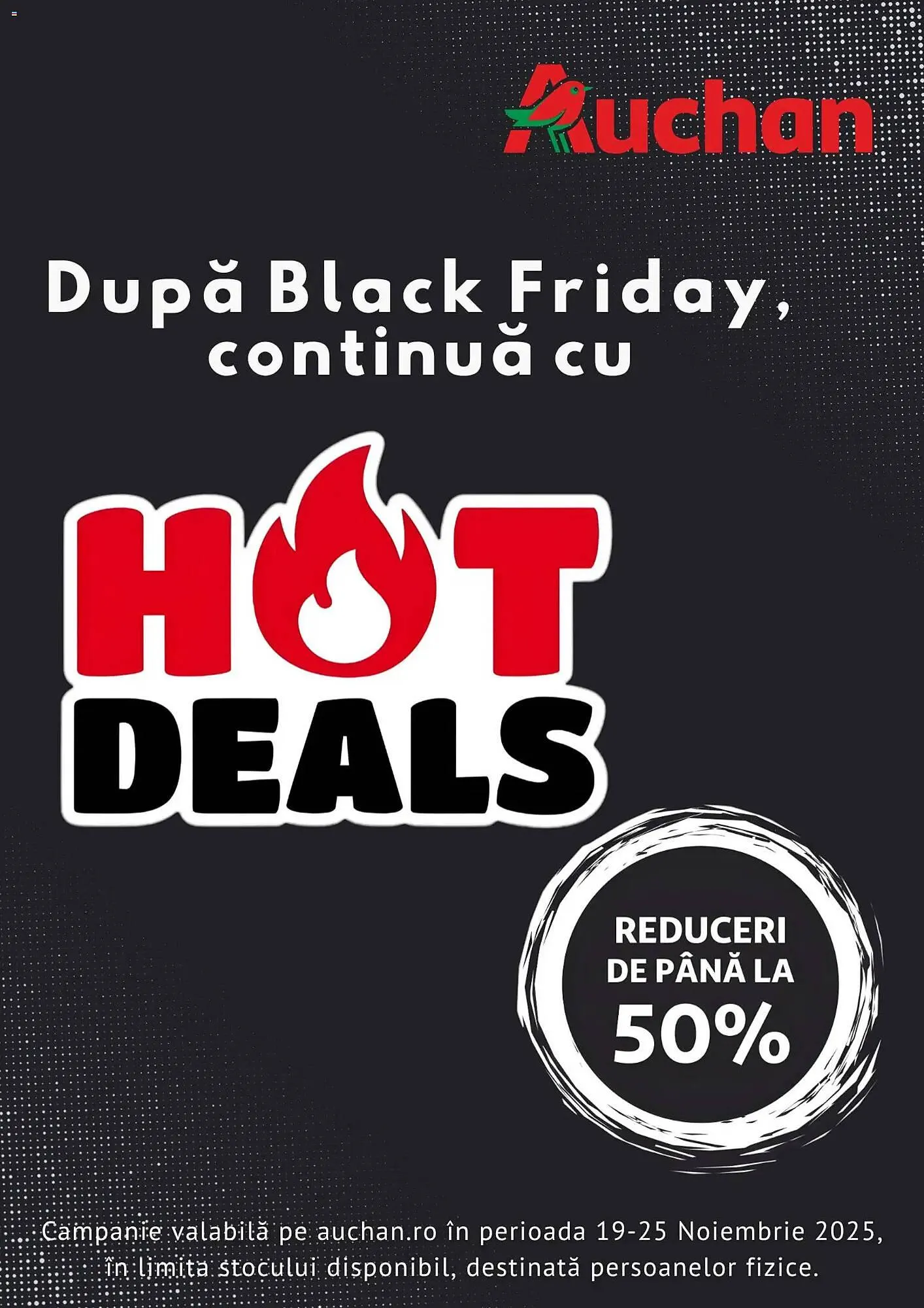 Catalog Catalog Auchan de la 19 noiembrie până la 25 noiembrie 2025 - Revista Pagina 1